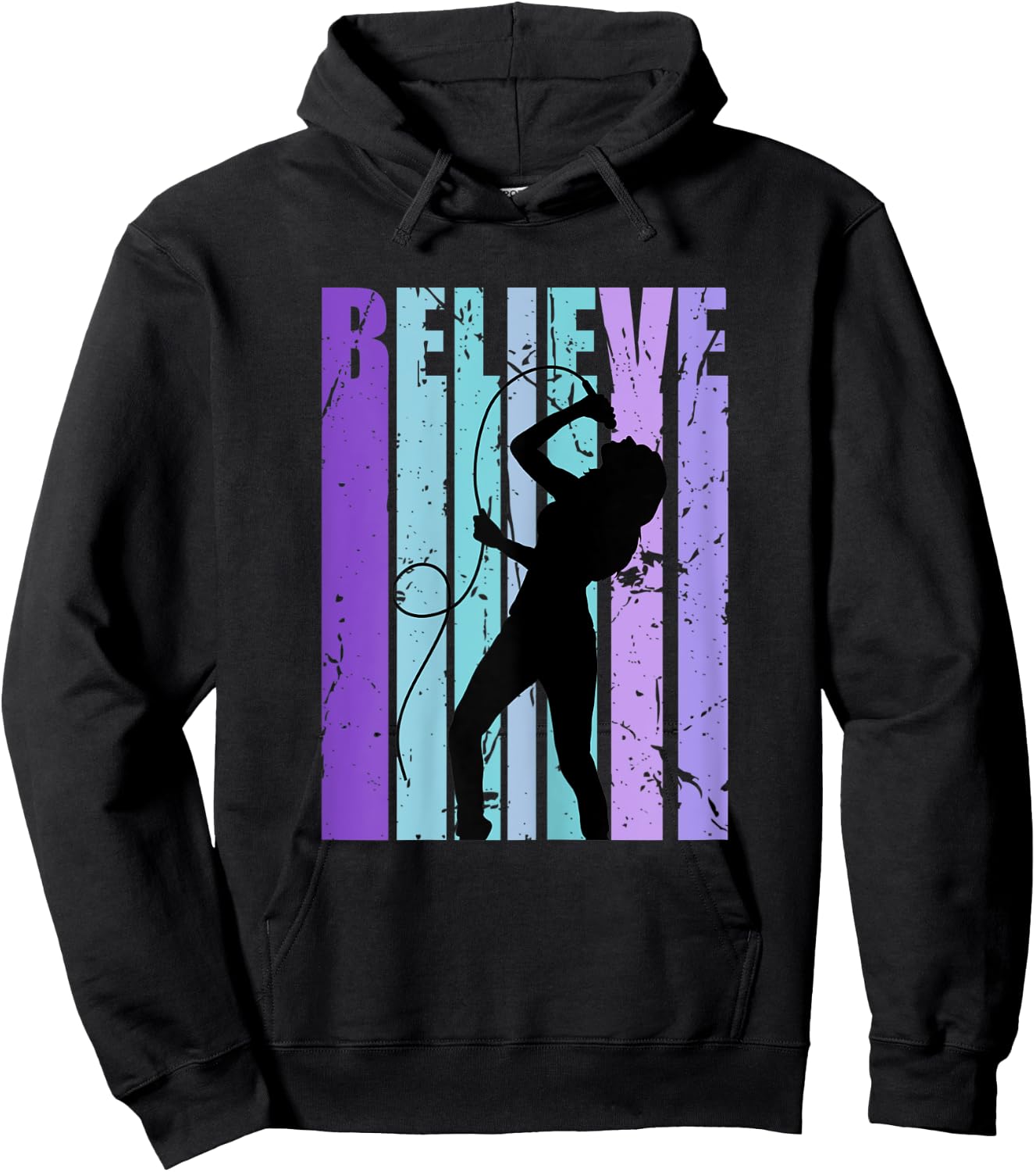 Retro Singer Girls Pop Star Singing Performer Artist Hoodie - Hoodie | Black