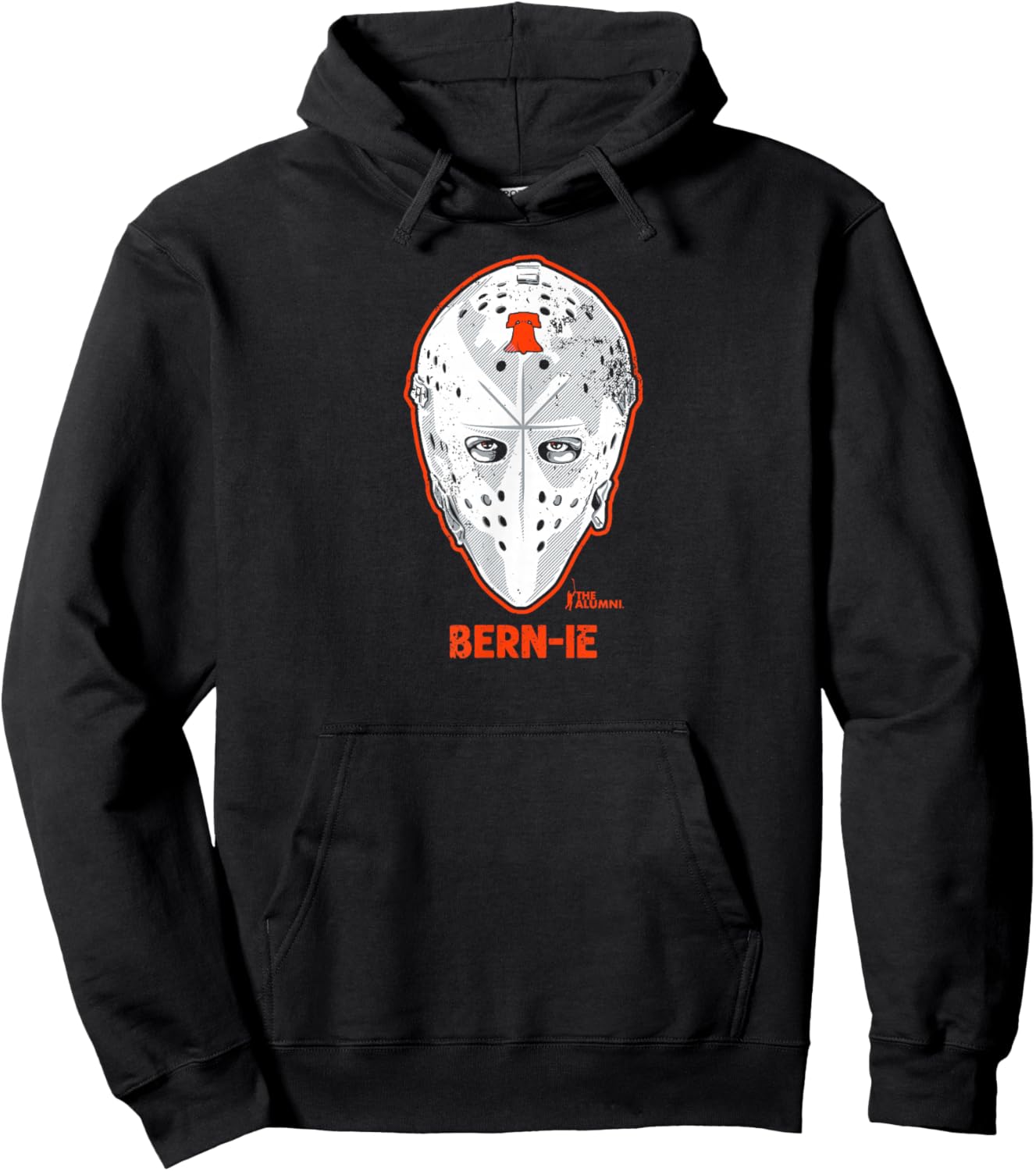 Bernie Parent - Mask - Philadelphia Hockey Hoodie - Hoodie | Black