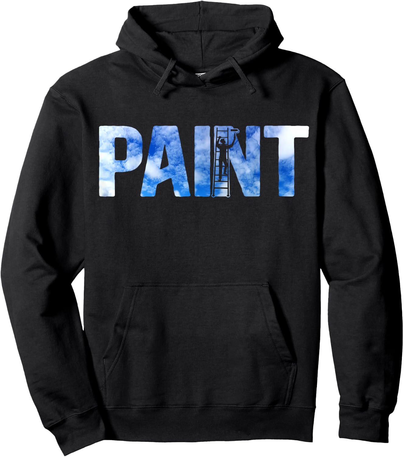 House Painter Decorator Paint Hoodie - Hoodie | Black