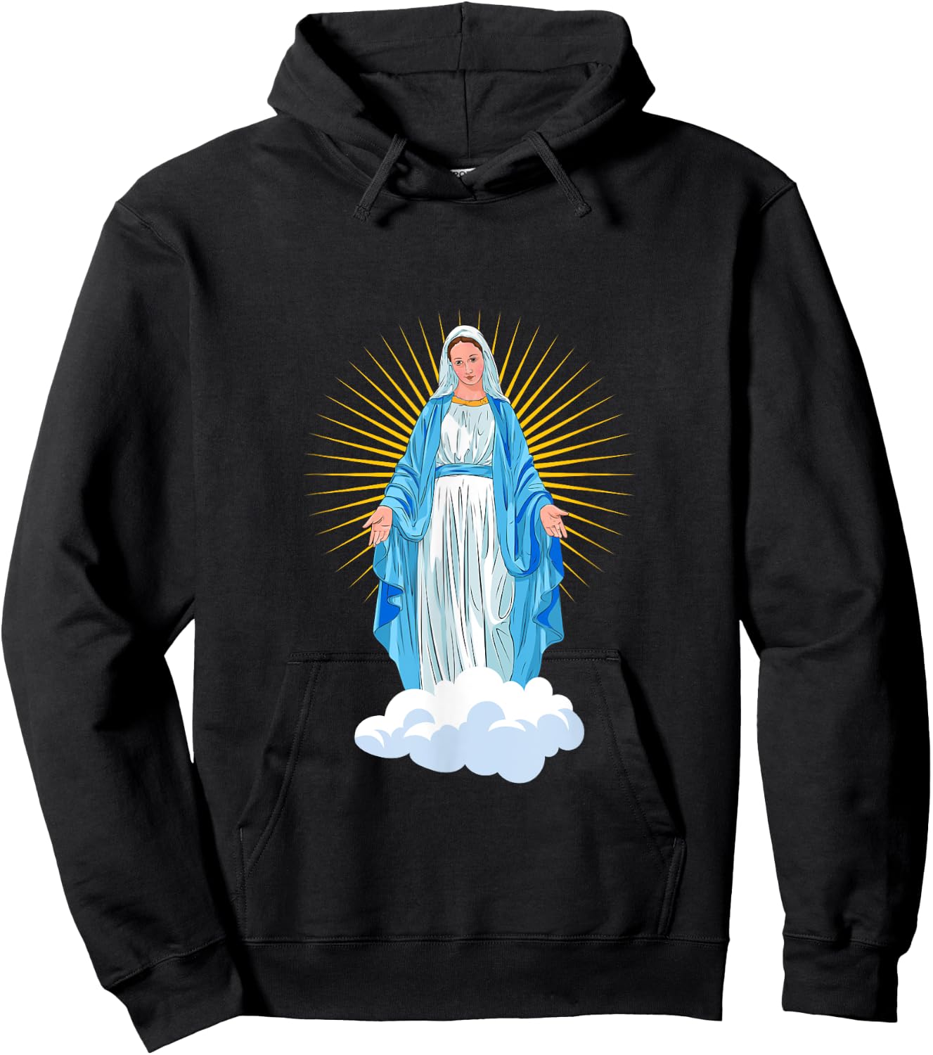 Virgin Mary Hoodie - Hoodie | Black