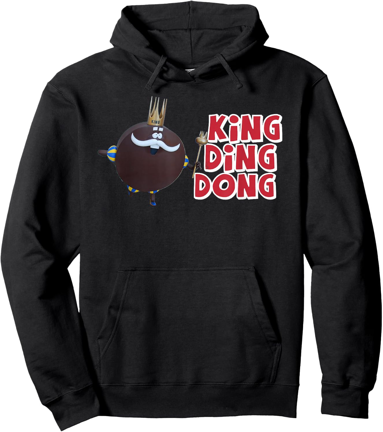 King Ding Dong | King of the Dongs Hoodie - Hoodie | Black