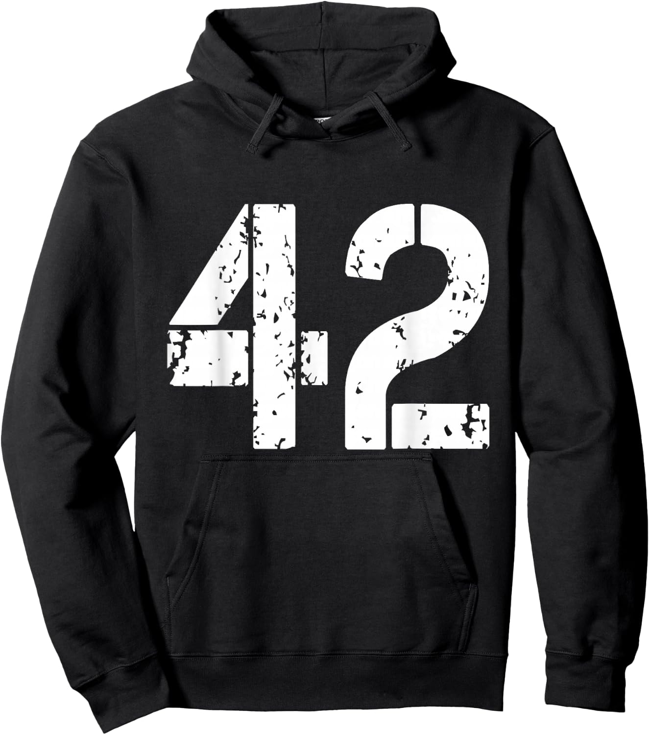 Number 42 Varsity Team - 42th Birthday & 42 Years Old Hoodie - Hoodie | Black