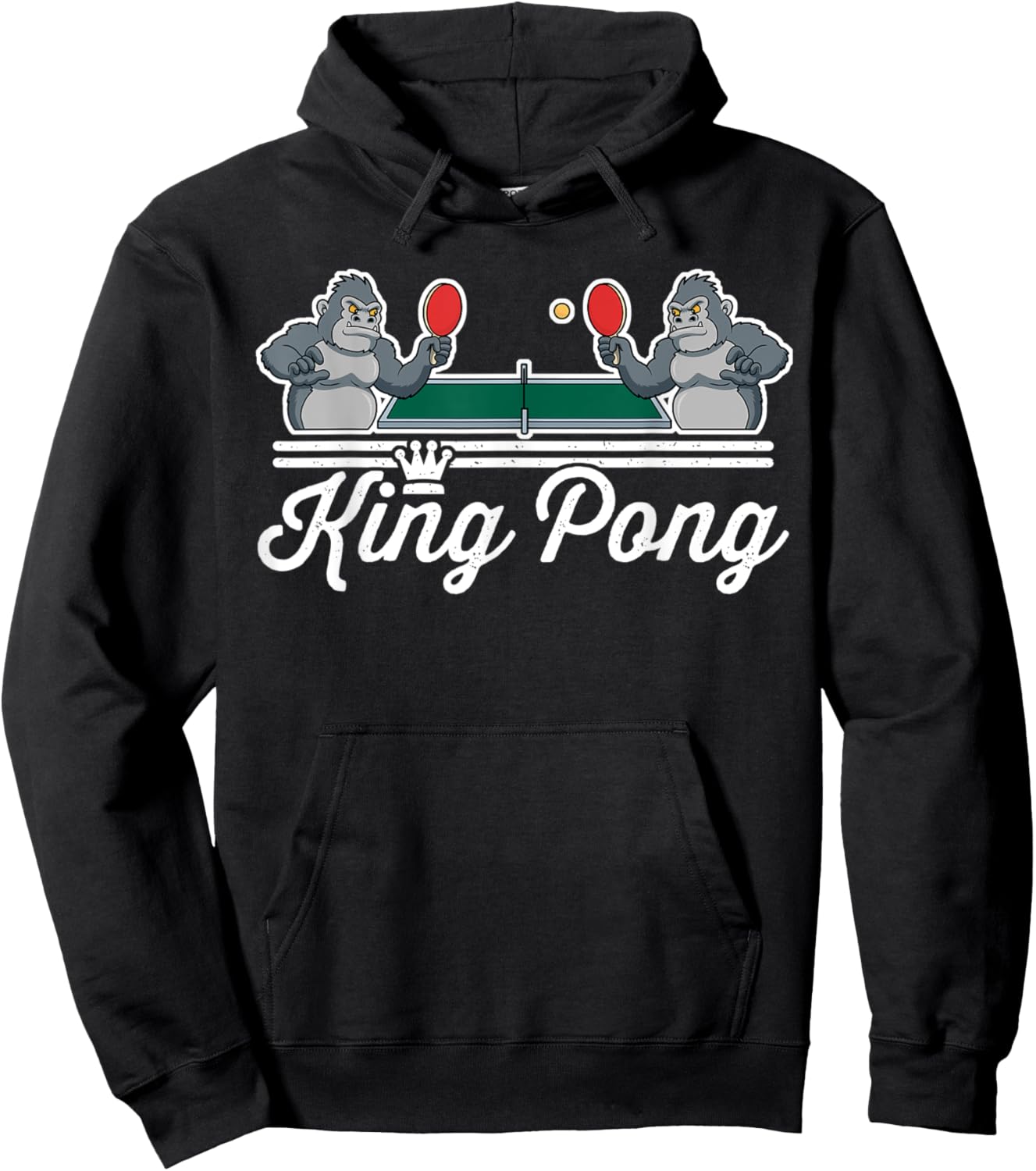 King Pong Hoodie - Hoodie | Black