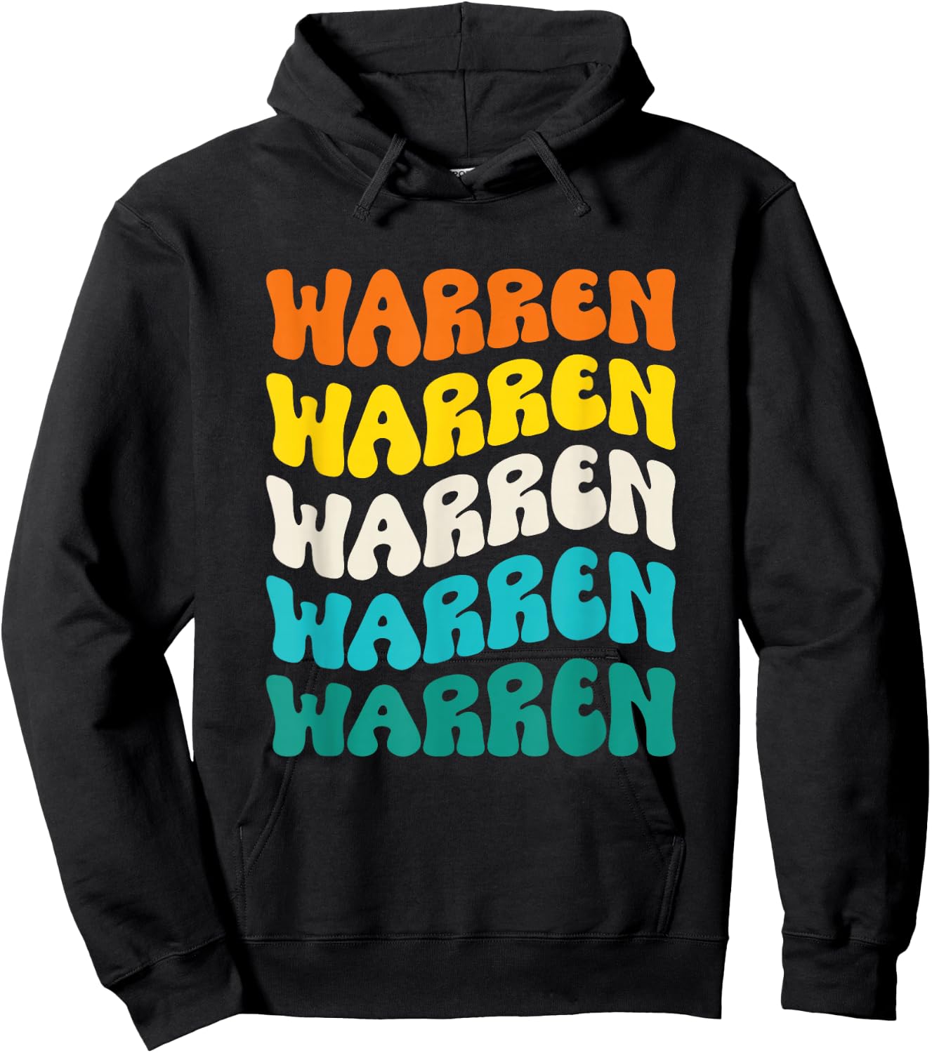 70s Warren Hoodie - Hoodie | Black