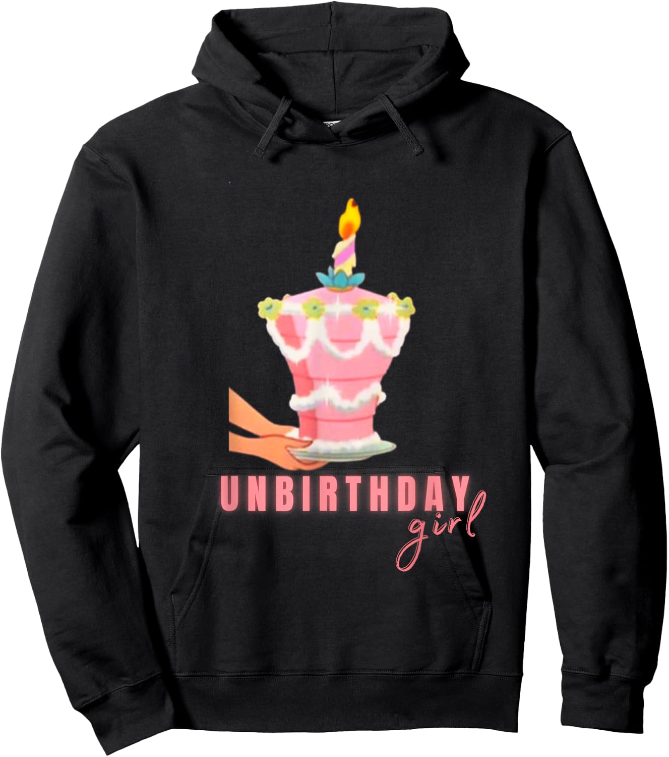 Birthday Girl Unbirthday Novelty Gift Girls Mothers Hoodie - Hoodie | Black