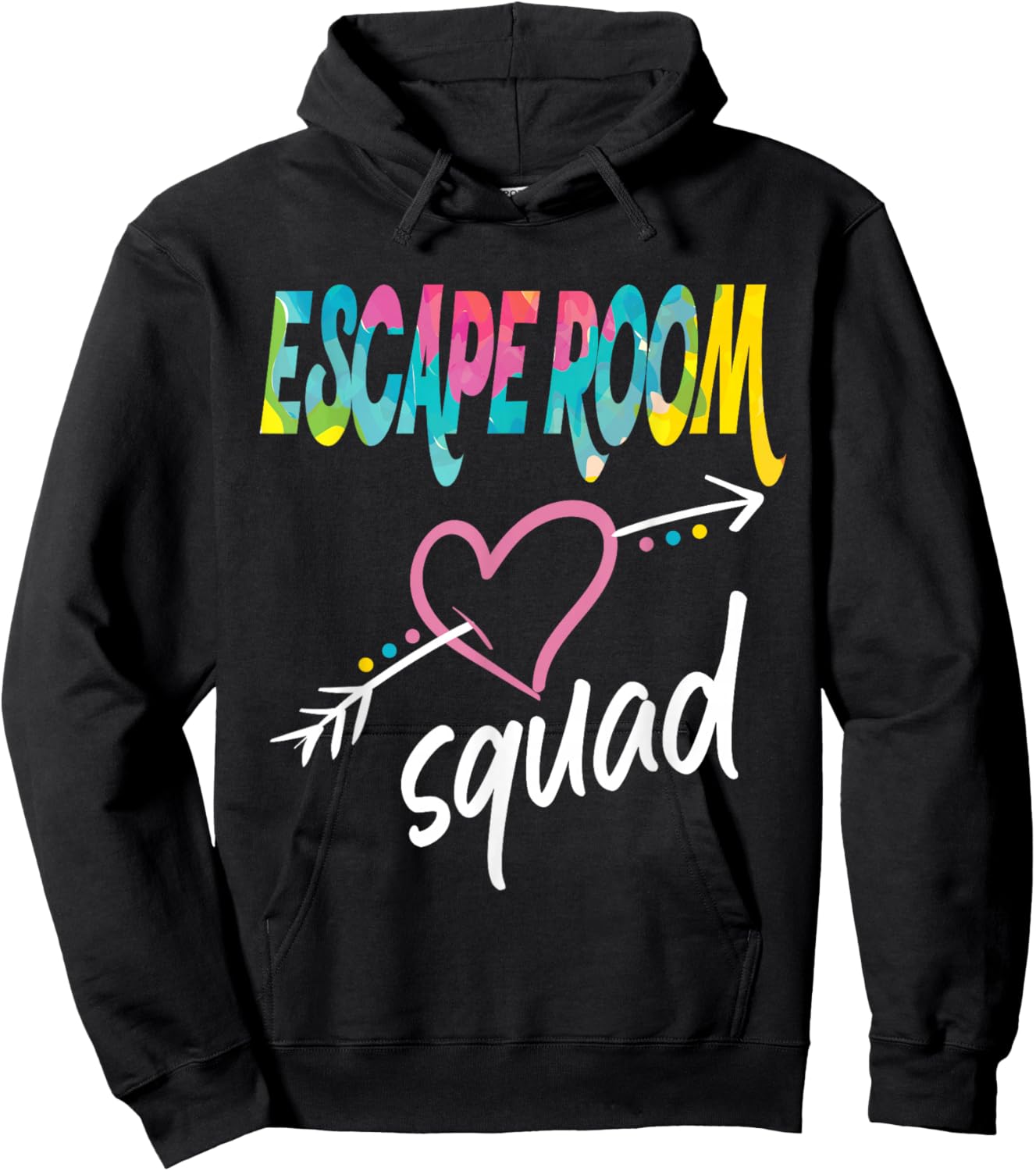 Escape Room Squad Hoodie - Hoodie | Black