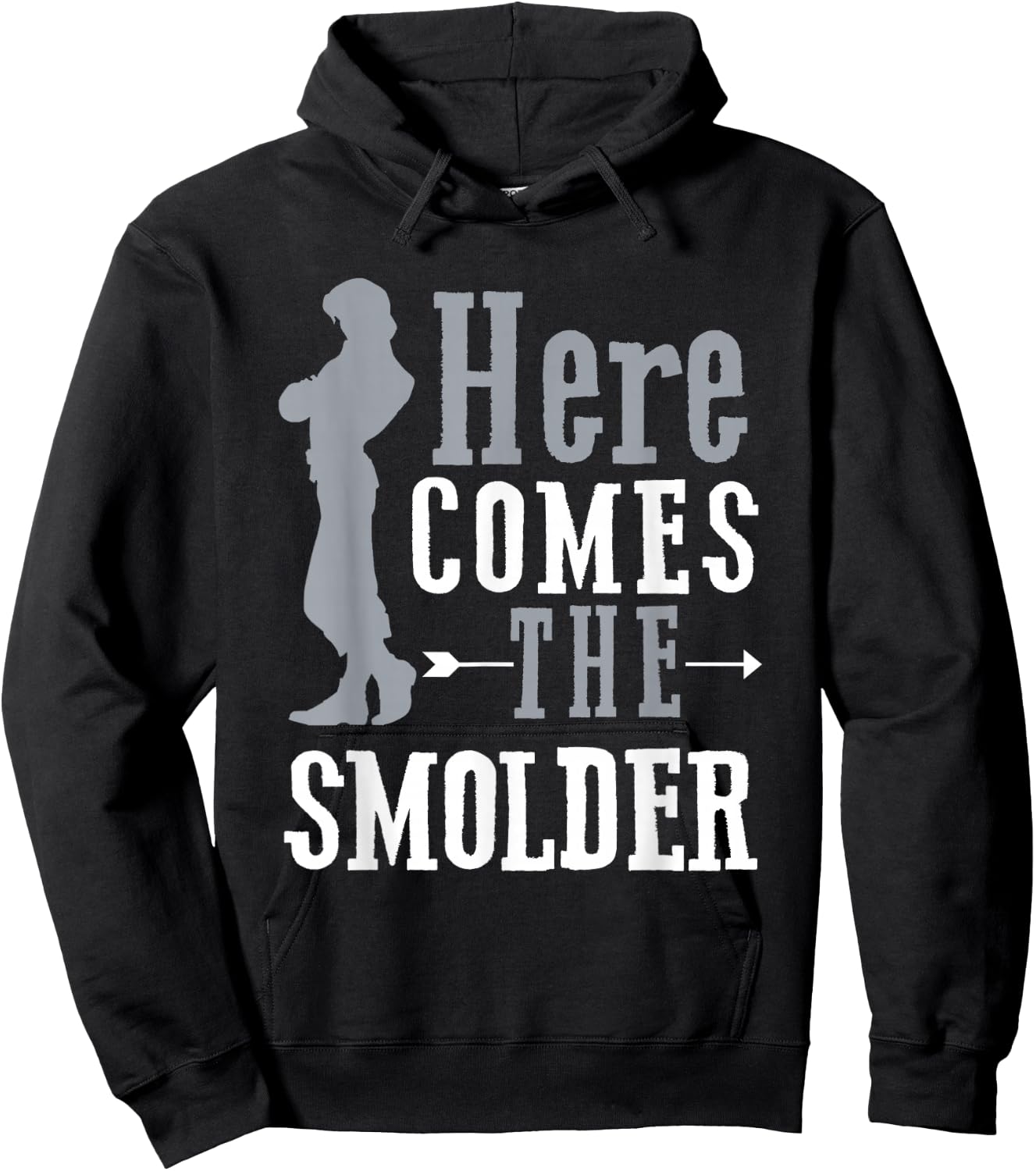 Here Comes The Smolder Hoodie - Hoodie | Black