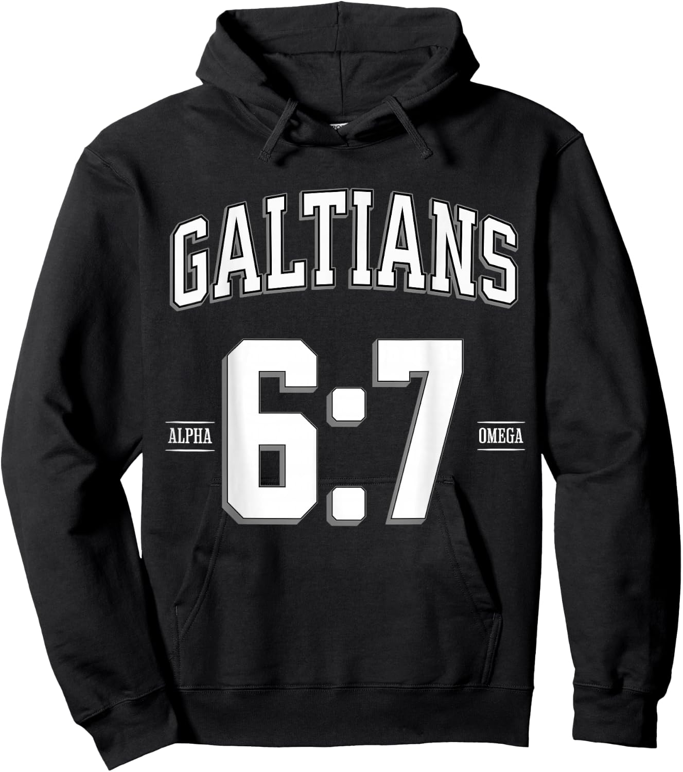 BIBLE VERSE GALATIANS-6:7 Reap What You Sow Hoodie - Hoodie | Black