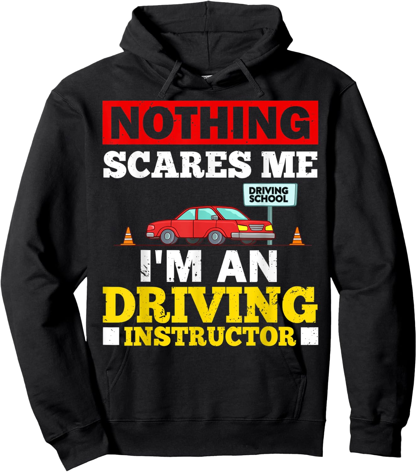 Driving Instructor School Lessons Driver Education Hoodie - Hoodie | Black