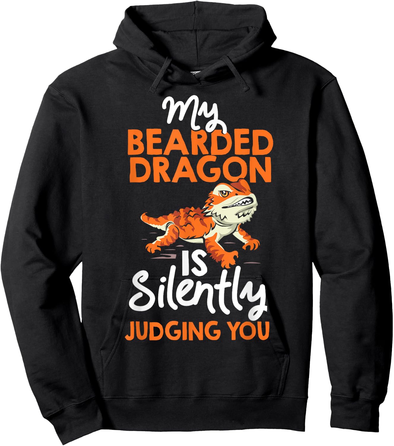 Bearded Dragon Lovers Bearded Dragon Reptile Lizard Lover Hoodie - Hoodie | Black