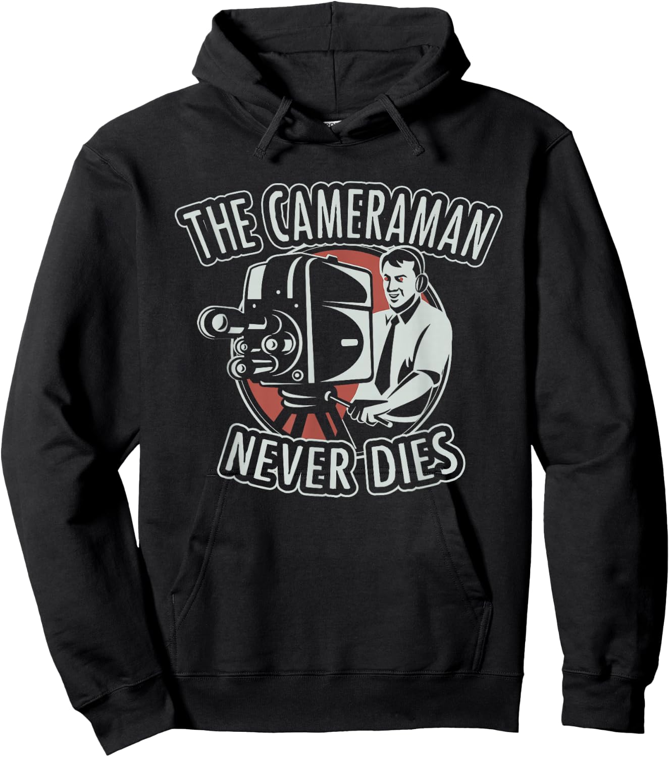 The Cameraman Never Dies Hoodie - Hoodie | Black