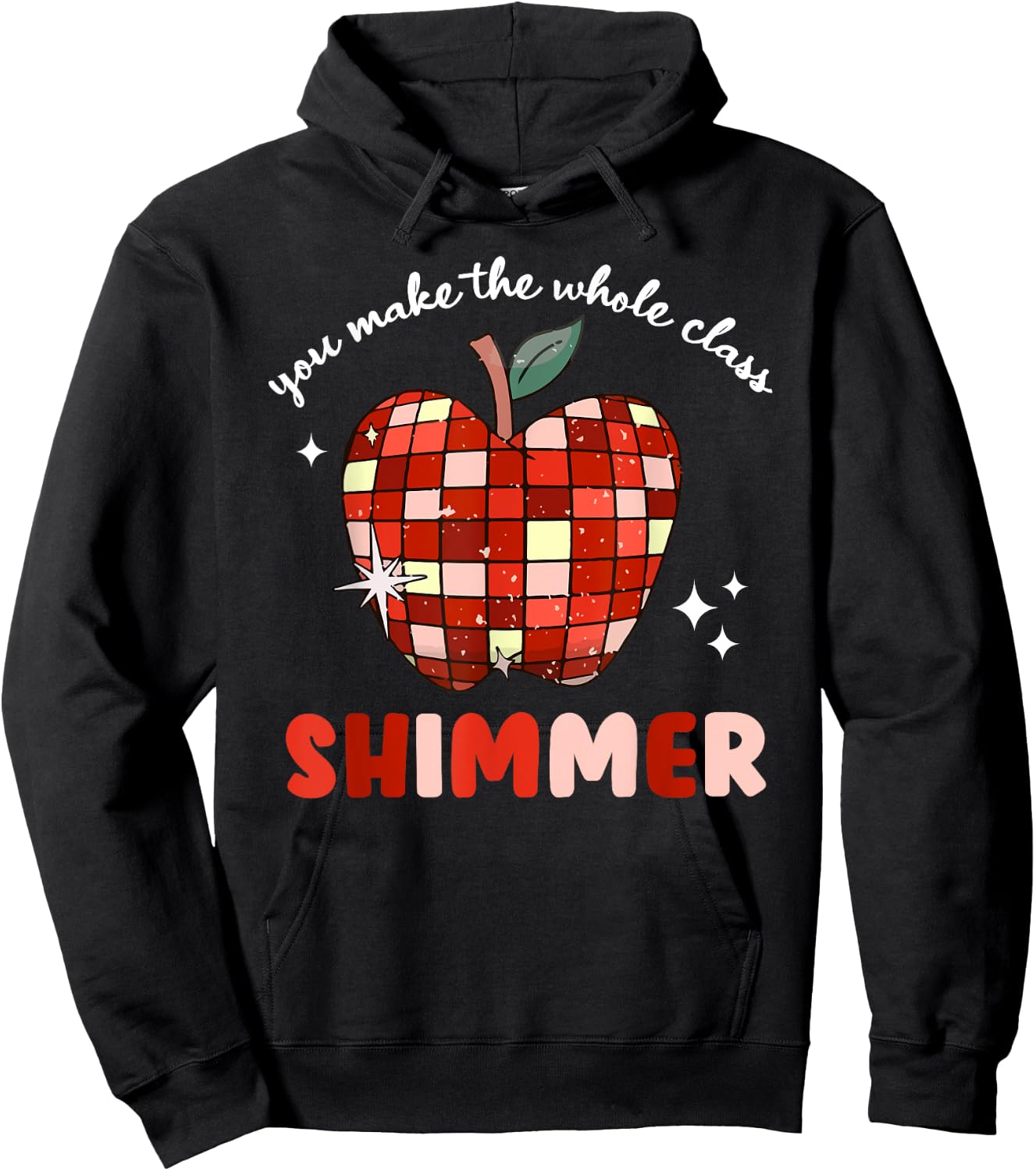 You Make The Whole Class Shimmer Hoodie - Hoodie | Black