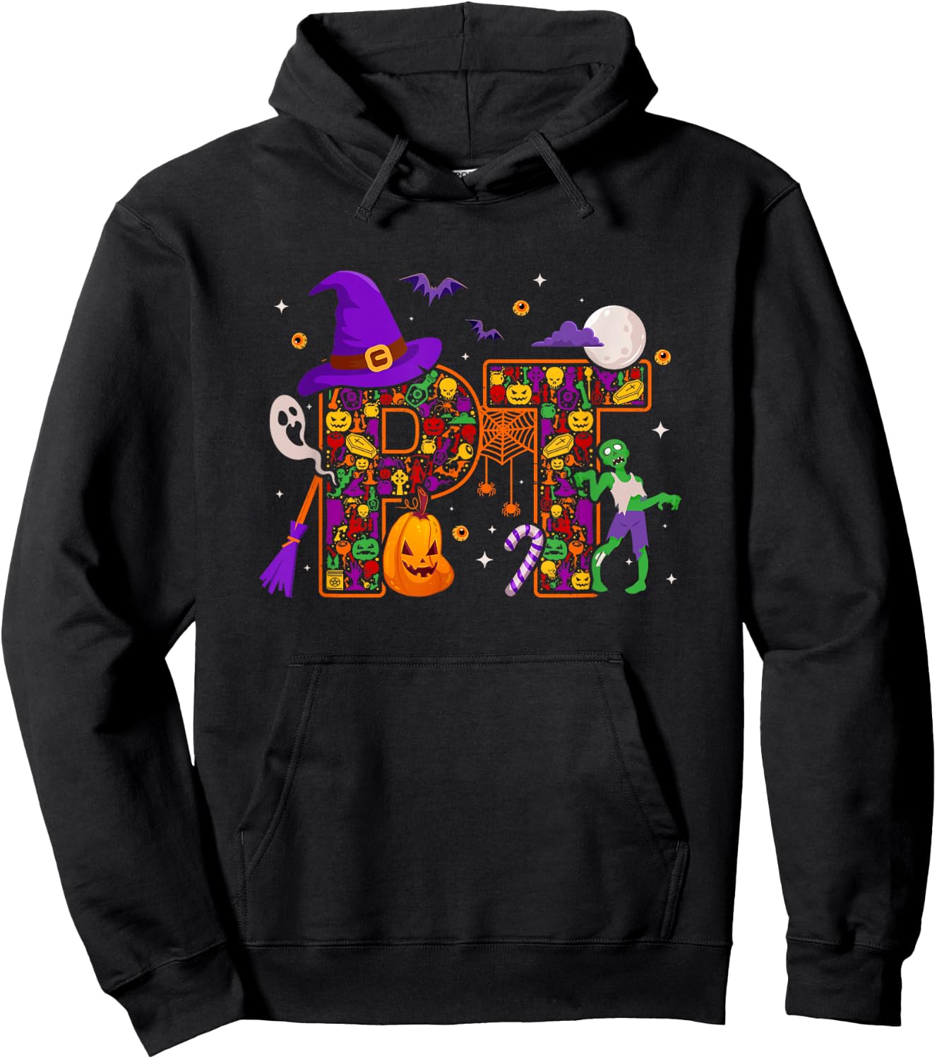 Physical Therapist Halloween PT Physical Therapy Assistant Hoodie - Hoodie | Black