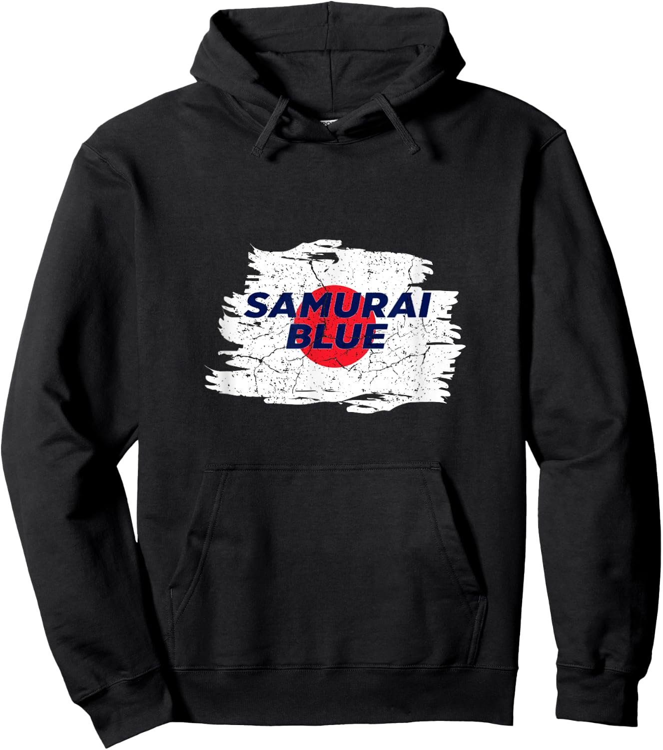 Samurai Blue Japan Soccer Team 日本サッカー代表 Hoodie - Hoodie | Black
