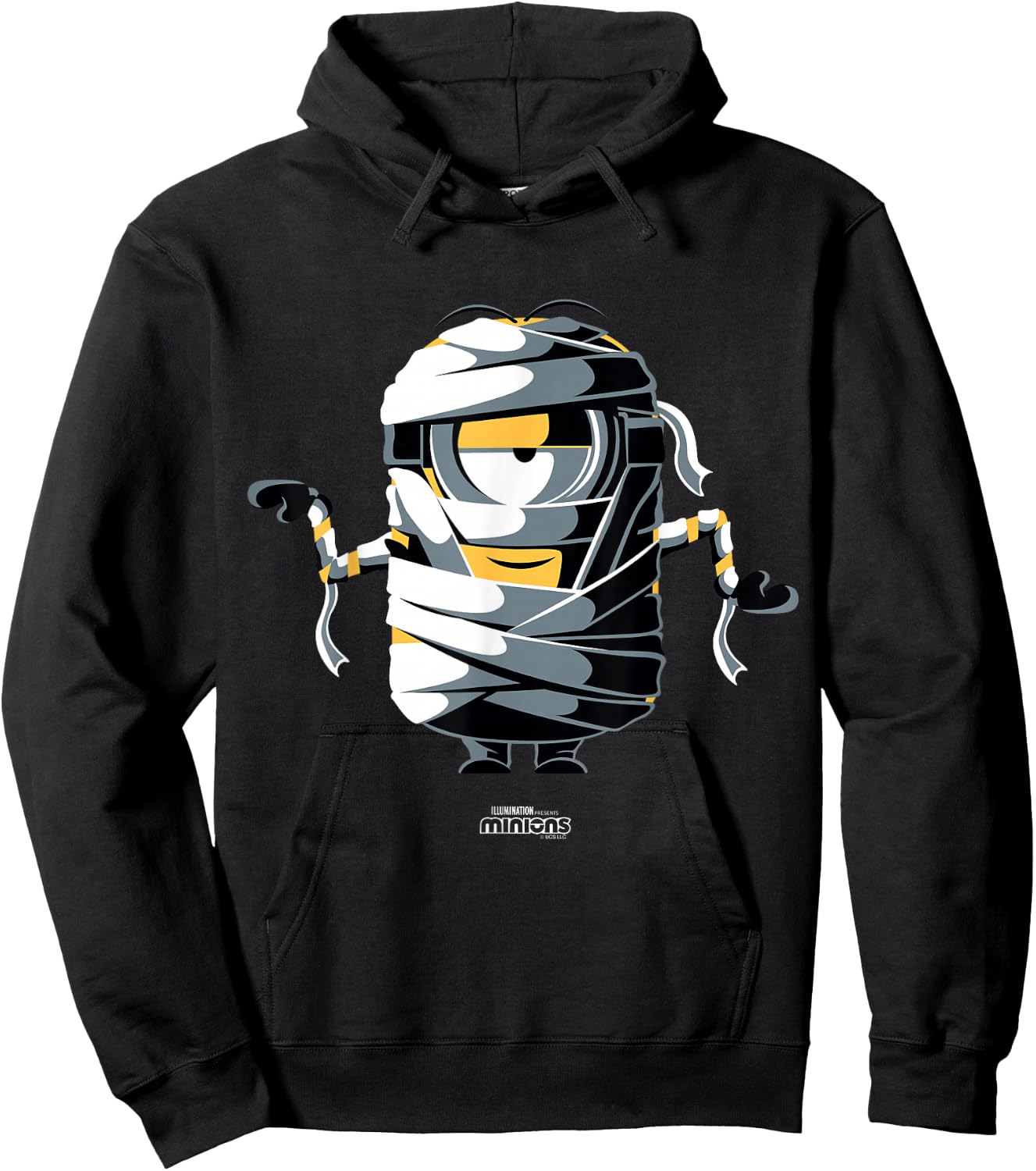 Minions Monsters Mummy Stuart Halloween Hoodie - Hoodie | Black