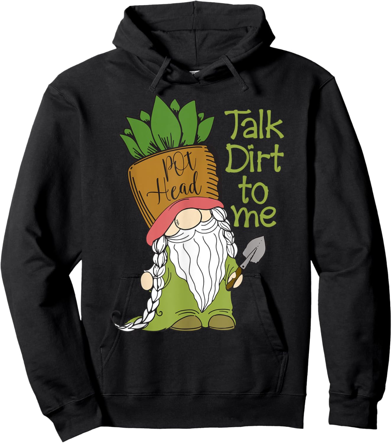 Talk Dirt To Me Gardening Plants Botany Hoodie - Hoodie | Black