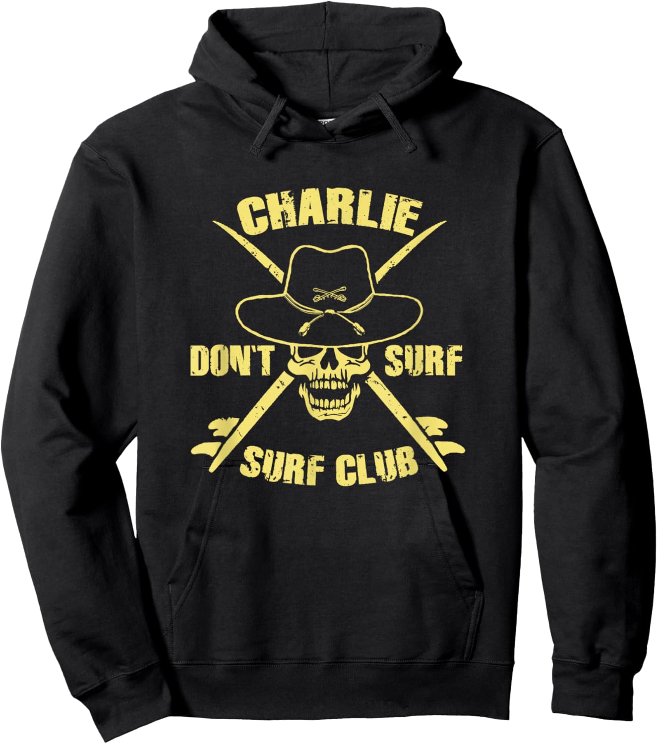 Charlie Don't Surf Hoodie - Hoodie | Black