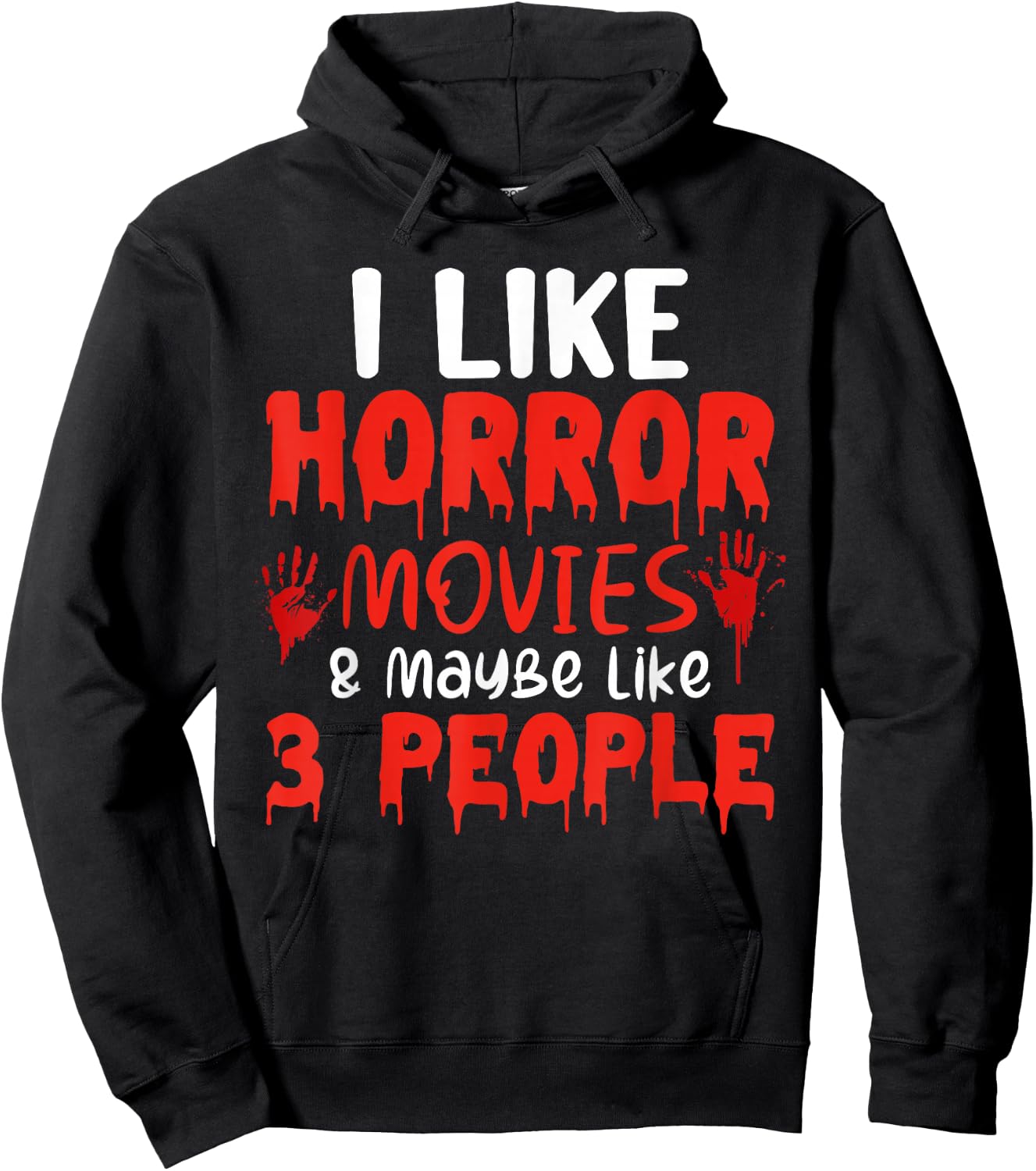 Horror Movie Gift Scary Movies True Crime Hoodie - Hoodie | Black