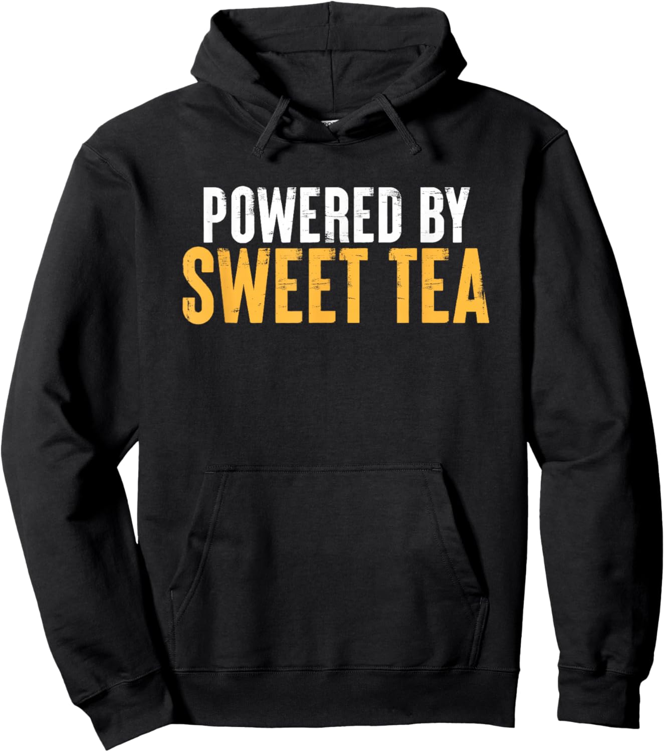 Powered By Sweet Tea Funny Southern Hoodie - Hoodie | Black