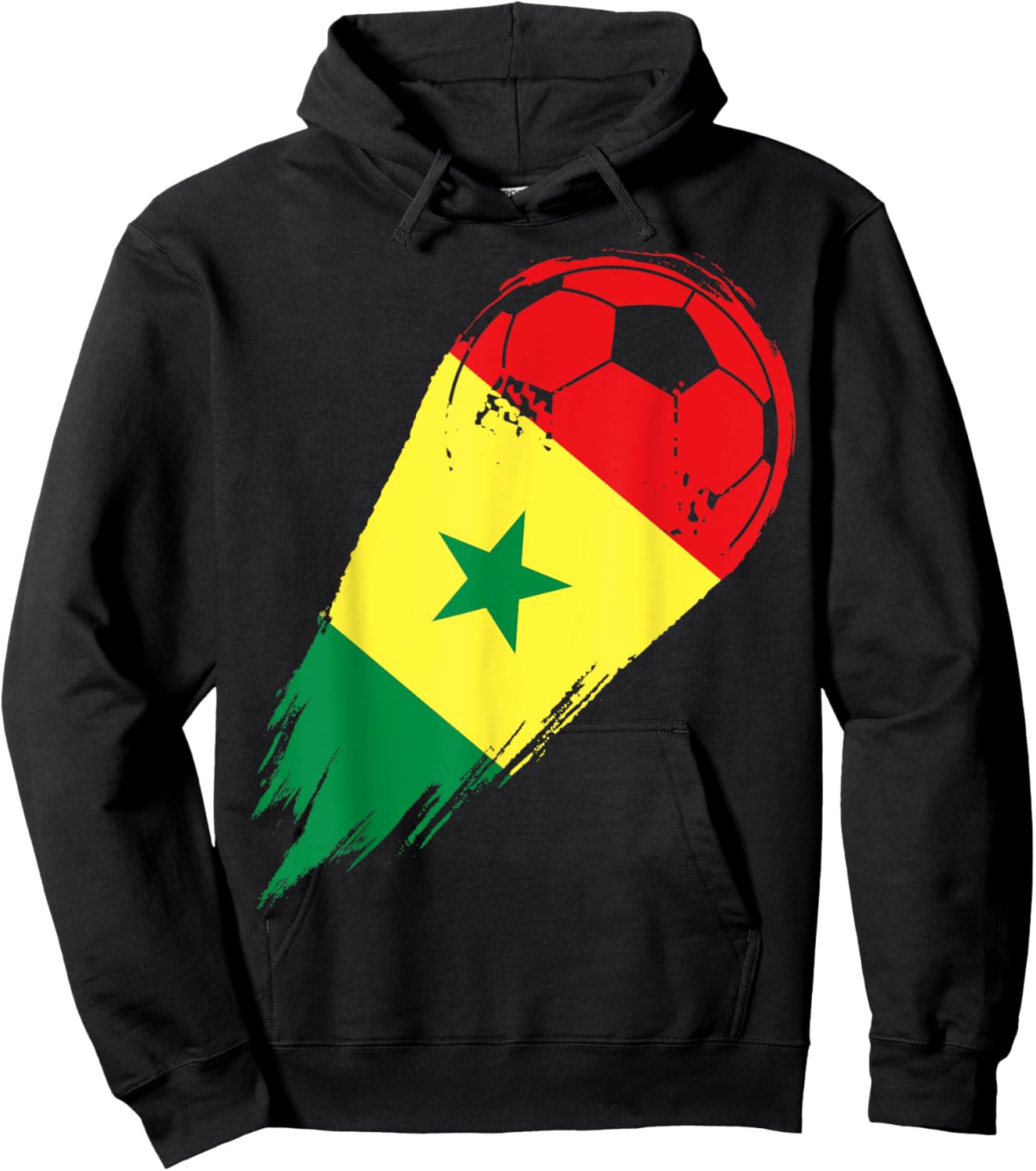 Soccer Player of Pride Senegal Hoodie - Hoodie | Black