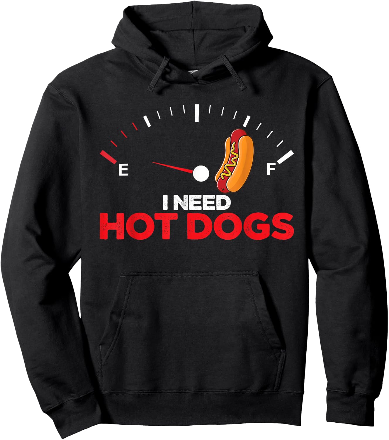 Hot Dogs Sausages BBQ Hotdog I Need Hot Dogs Hoodie - Hoodie | Black