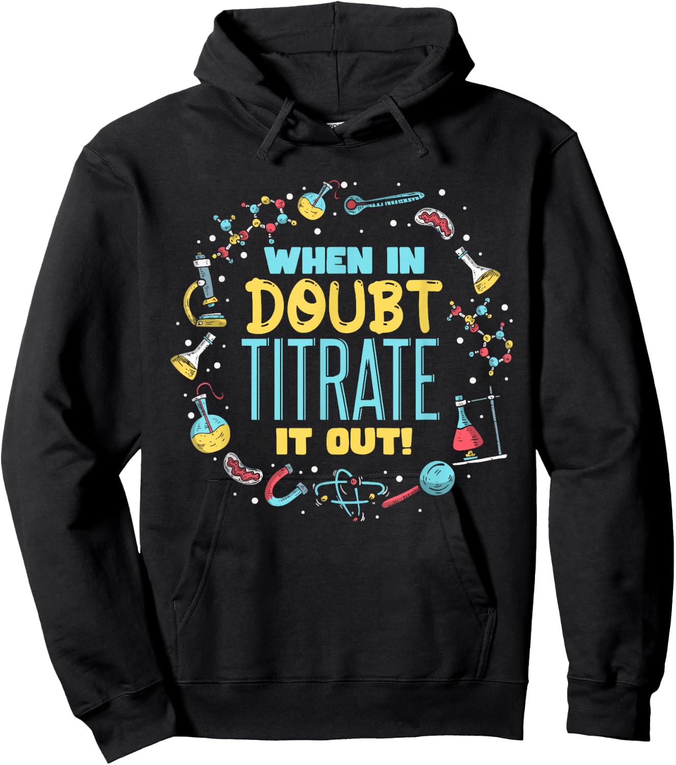 Science Teacher Chemistry Teacher Chemist Pun Hoodie - Hoodie | Black