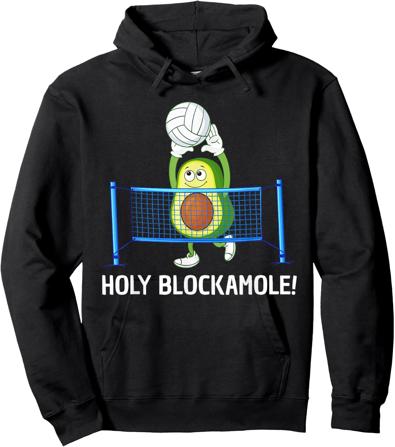 Funny Volleyball Design Women Volleyball Players Hoodie - Hoodie | Black