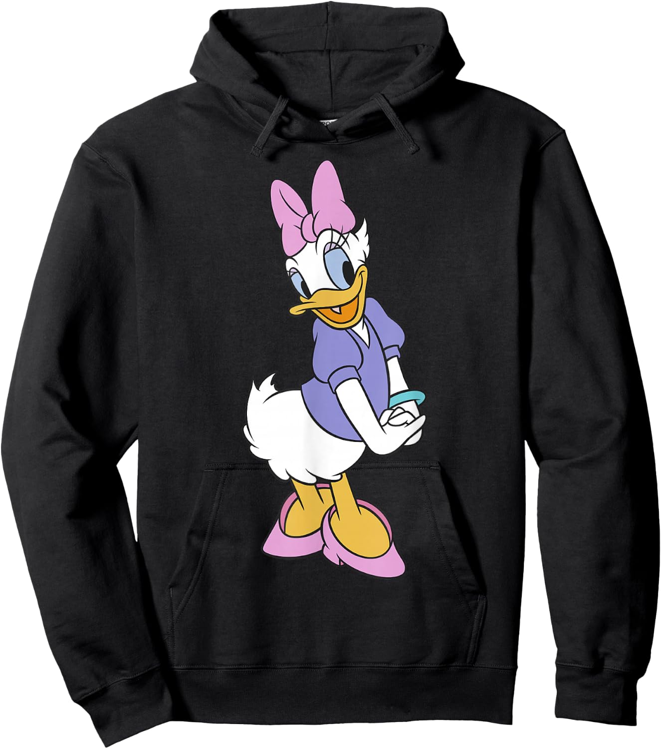 Disney Daisy Duck Traditional Pose Hoodie - Hoodie | Black