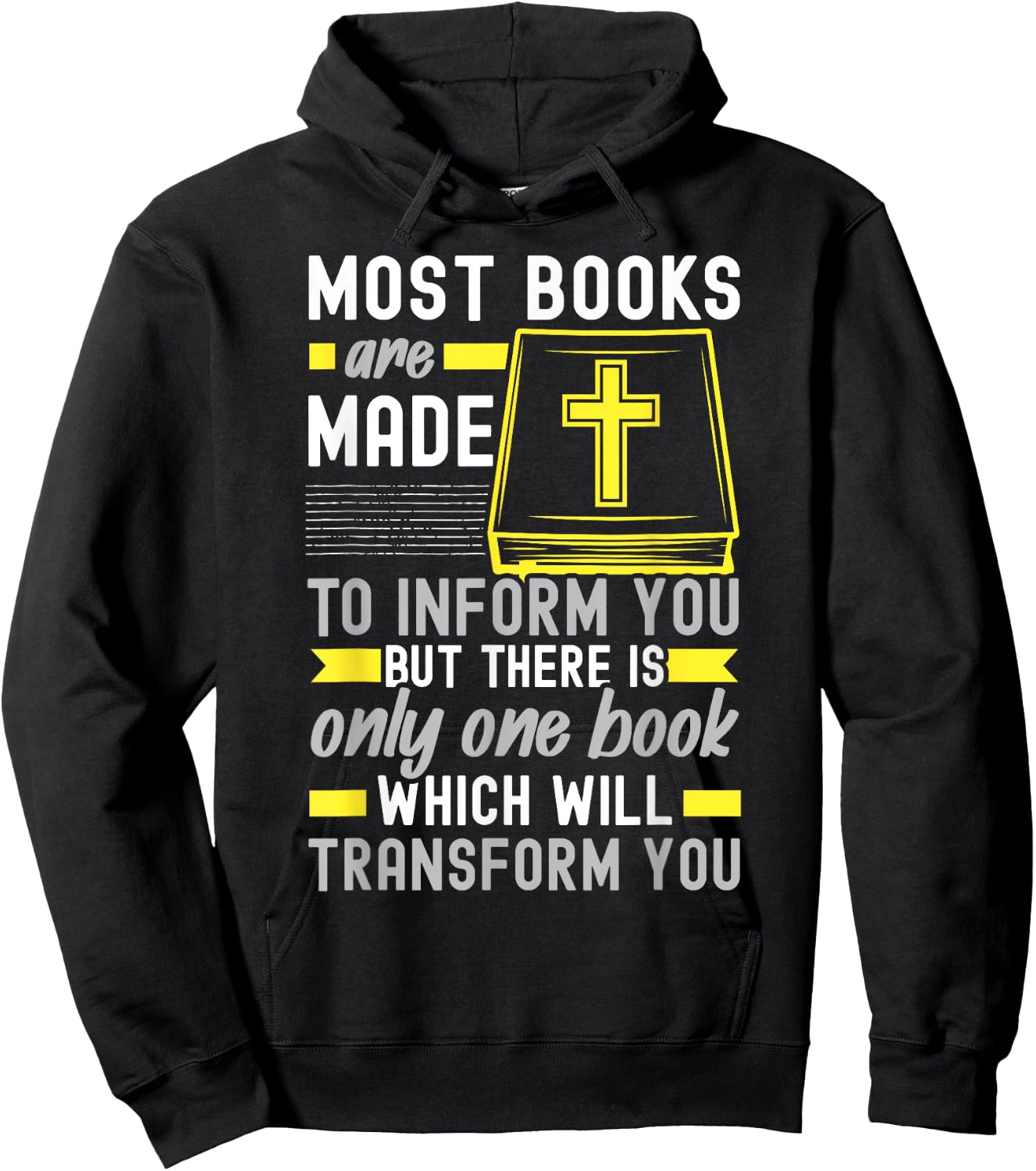 Bible Reader Religious Pastor Scripture Christian Believer Hoodie - Hoodie | Black