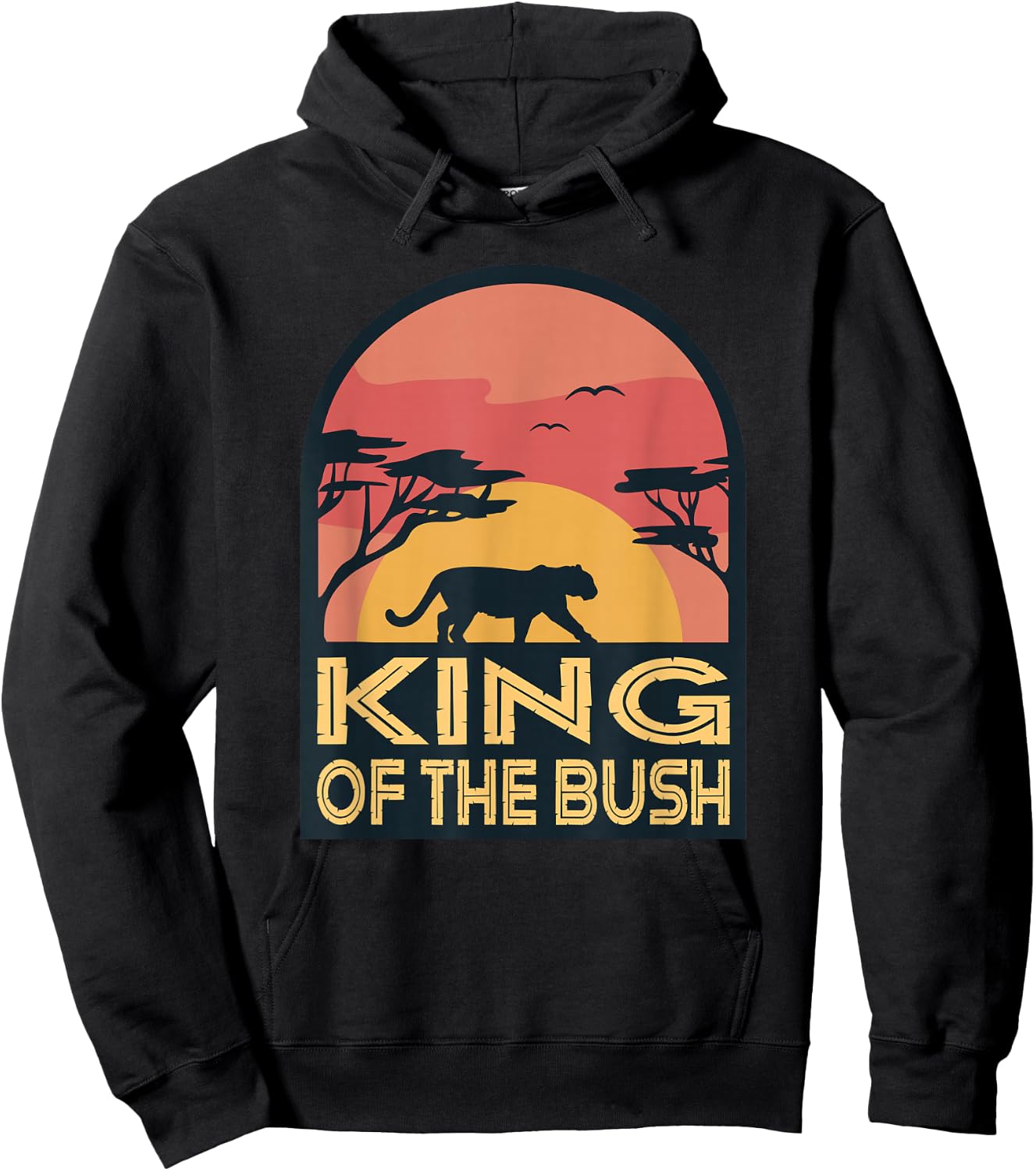 Safari Family Vacation Design For An African Jungle Tour Hoodie - Hoodie | Black