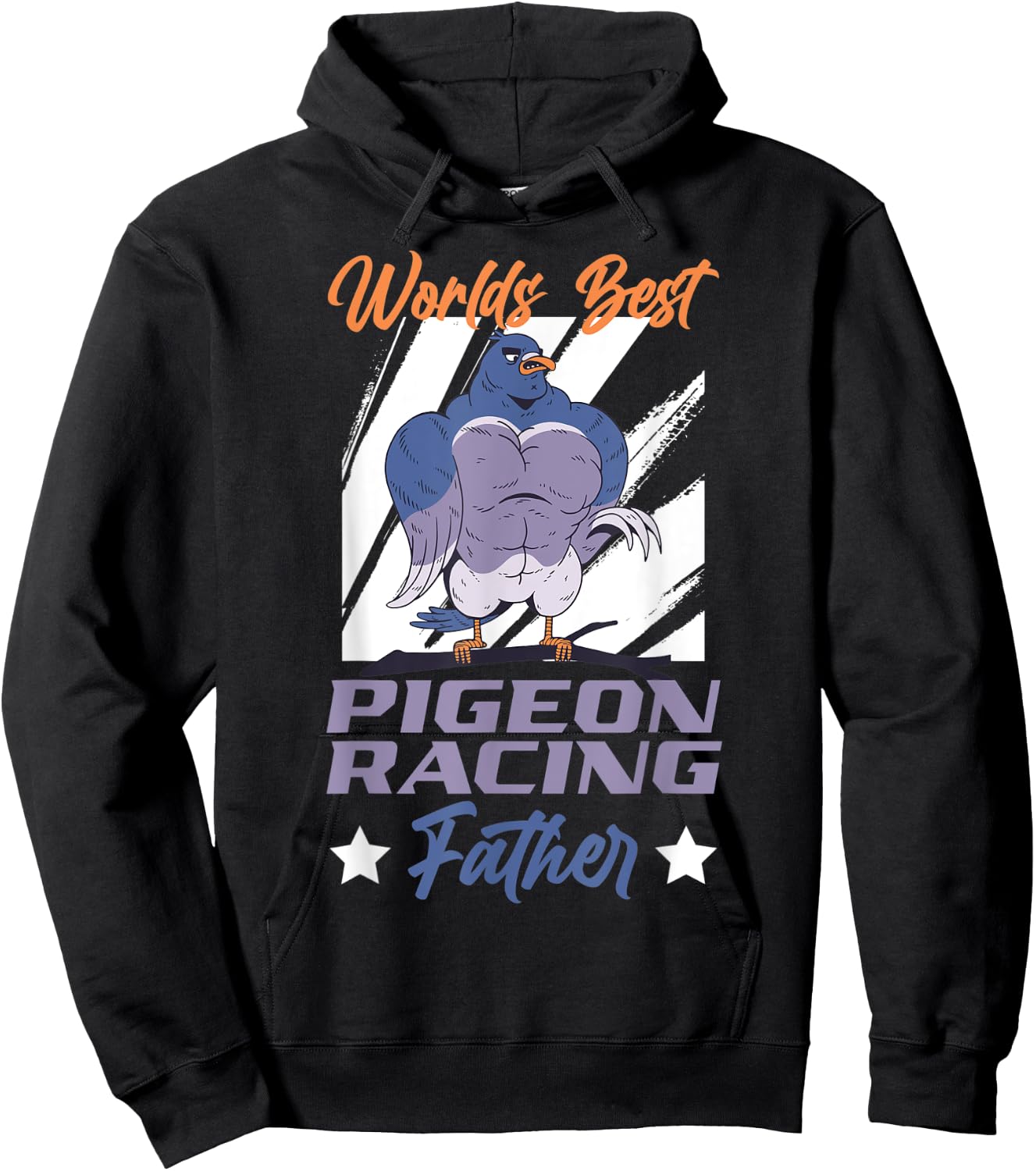 Worlds Best Pigeon Racing Flying Animal Pigeon Hoodie - Hoodie | Black