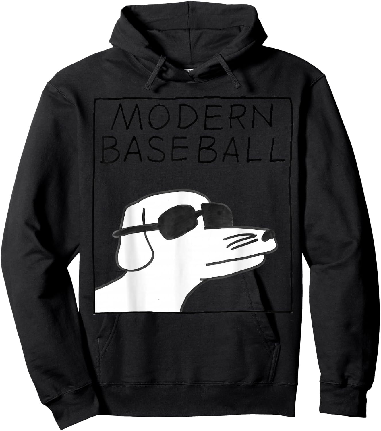 Modern Baseball Logo Hoodie - Hoodie | Black