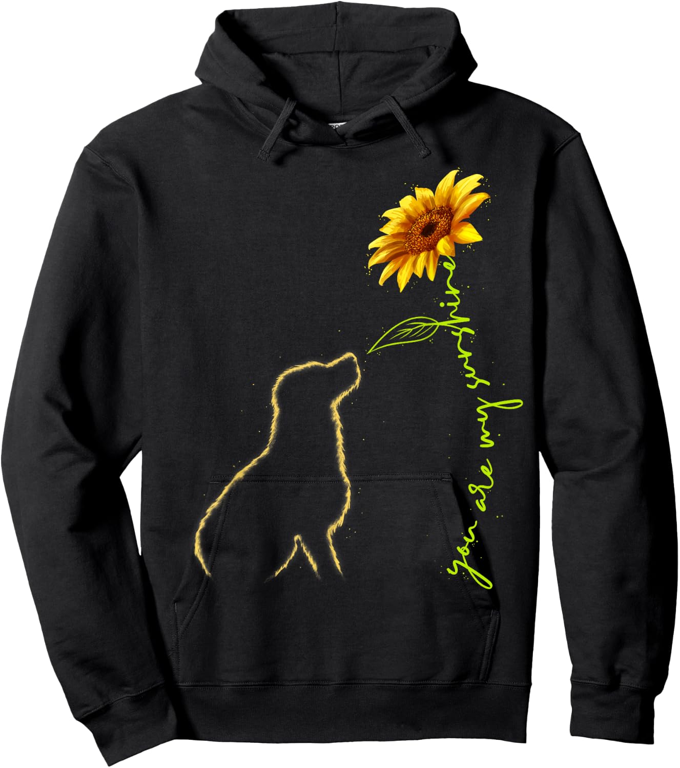Cute Black Labrador, Dog Lover, Black Lab, Labrador Men Women Kids Hoodie - Hoodie | Black