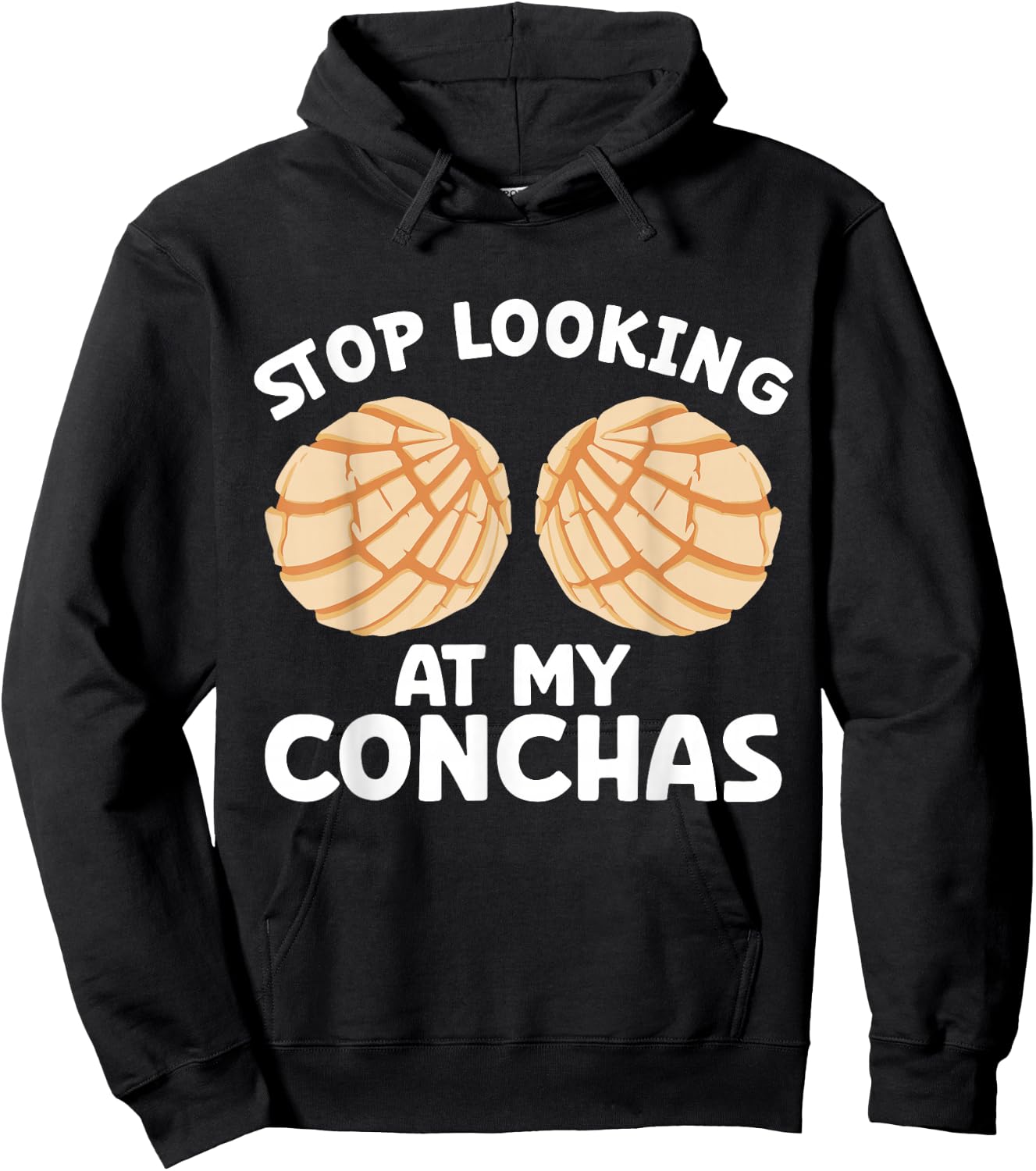 Conchas Pan Dulce Latina Mexican Mujer Concha Pastry Hoodie - Hoodie | Black