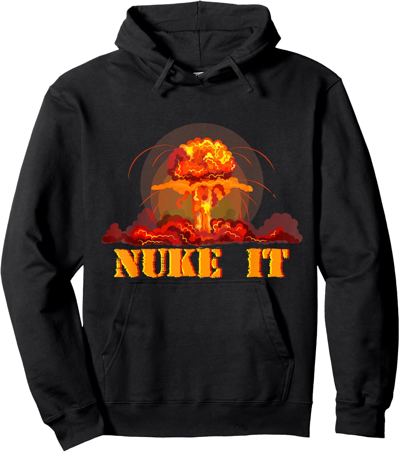 Nuke It Bomb Hoodie - Hoodie | Black