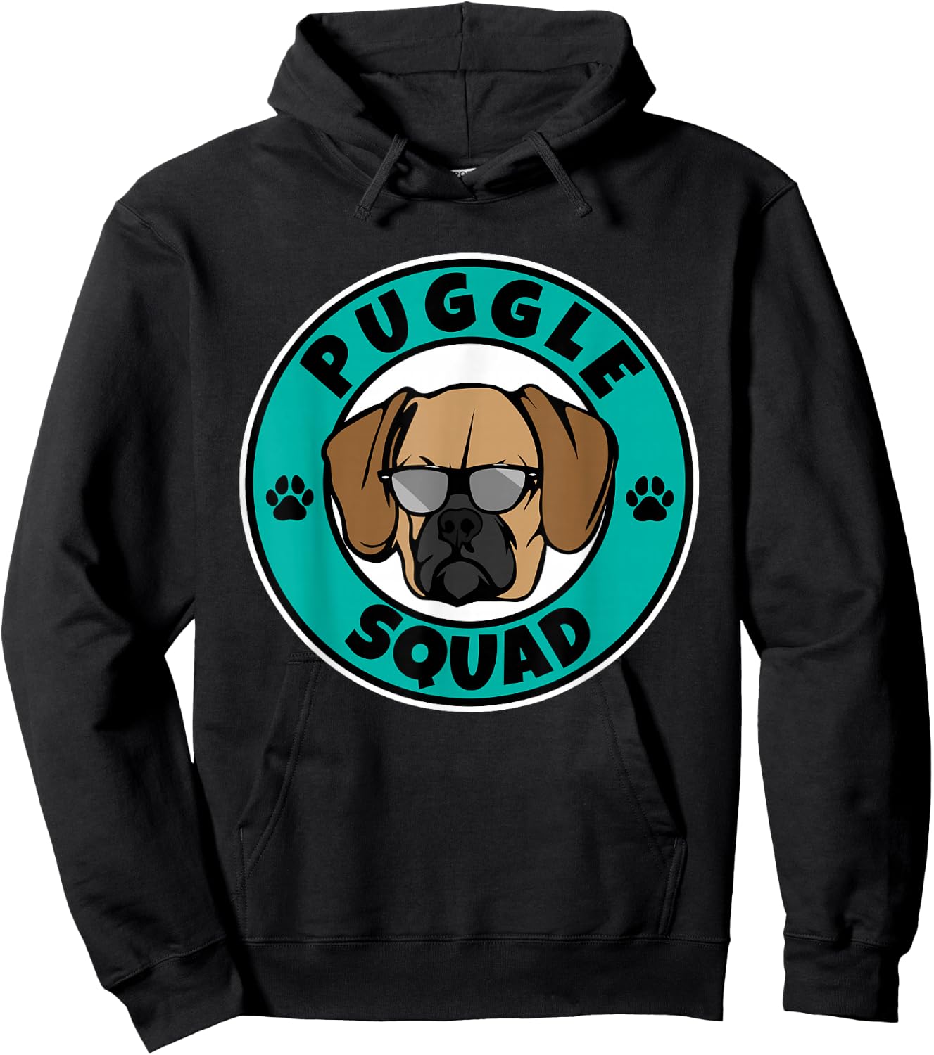 Puggle Squad I Dog Lover I Puggle Women Girls Kids Hoodie - Hoodie | Black