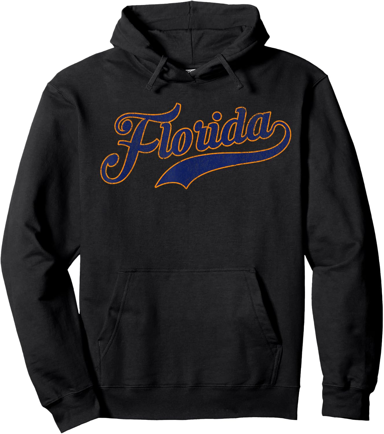 Florida city vintage Hoodie - Hoodie | Black