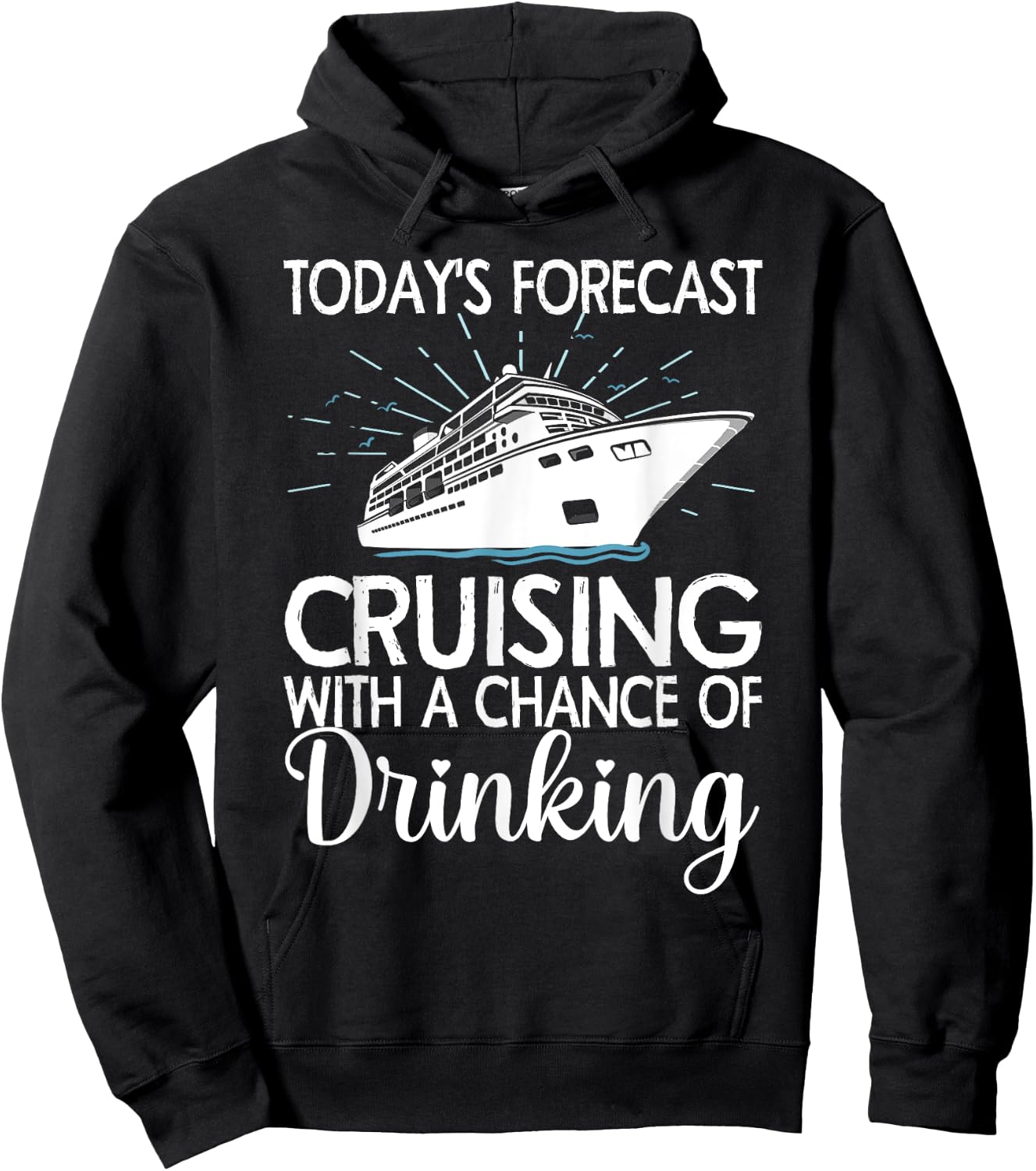 Cool Cruising Women Family Cruise Vacation Lover Hoodie - Hoodie | Black