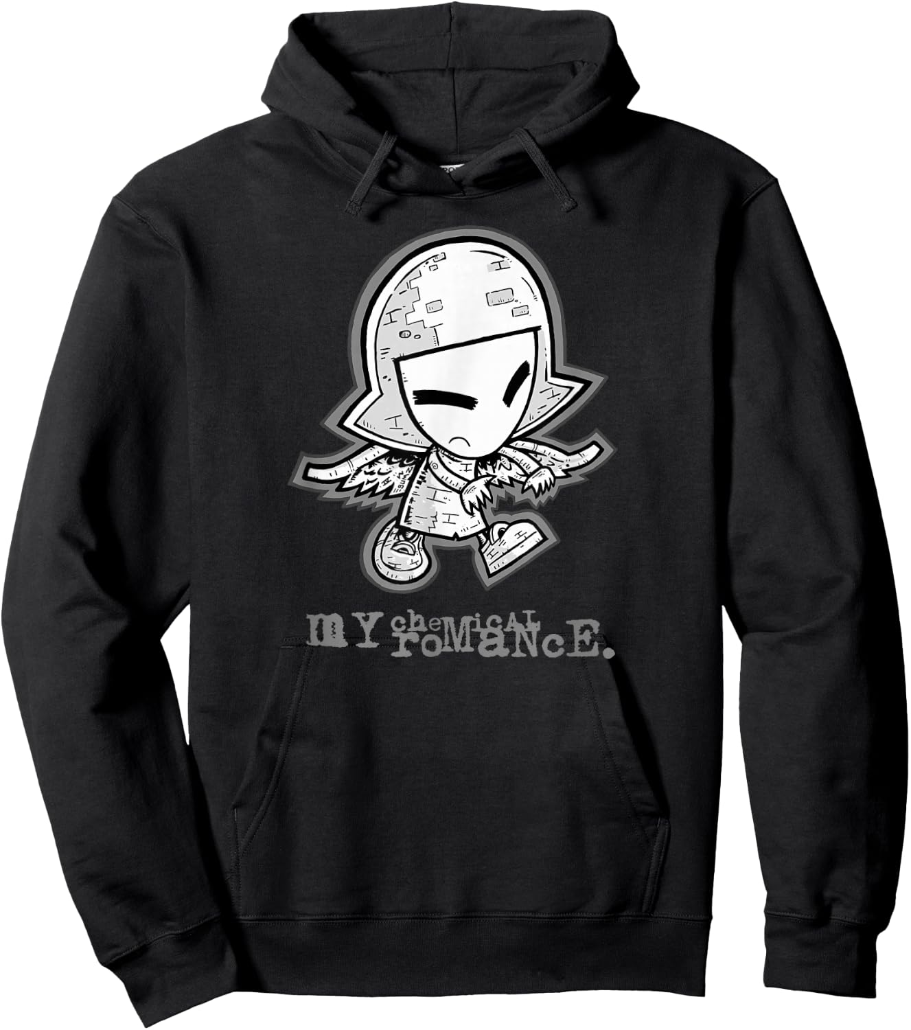 My Chemical Romance Dark Angel Hoodie - Hoodie | Black