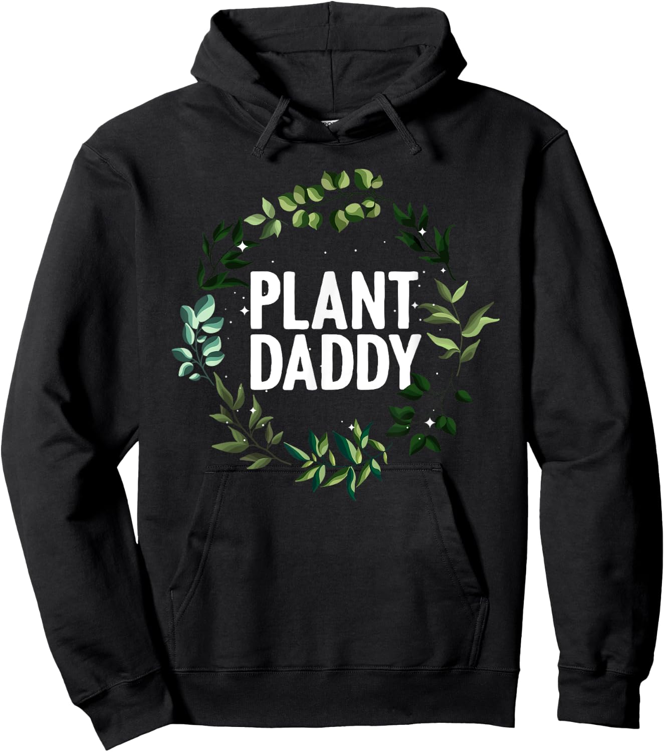 Cool Gardening For Daddy Men Gardener Plant Lover Gardening Hoodie - Hoodie | Black