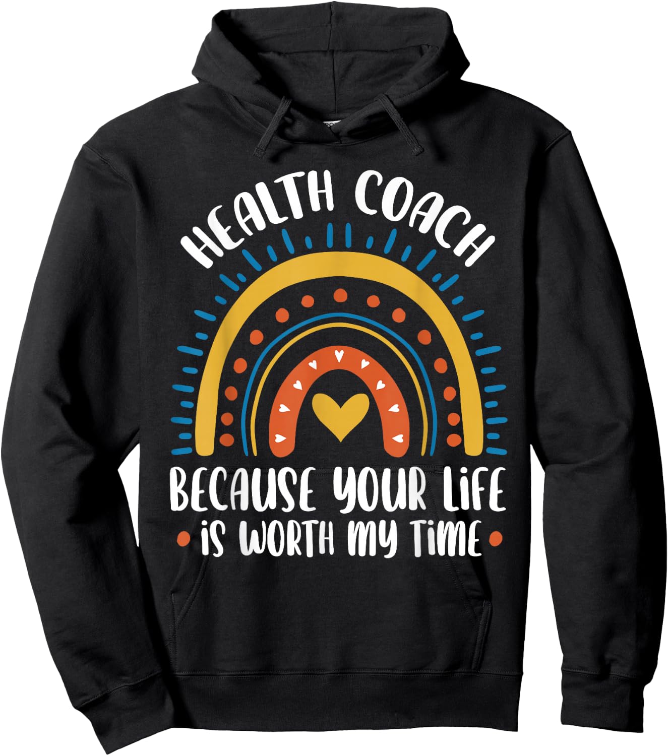 Health Coach Hoodie - Hoodie | Black