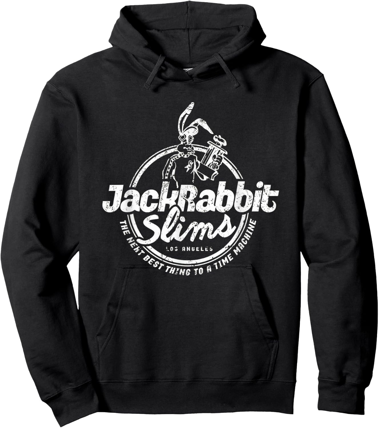 Rabbit Jack Slim's Pulp Milkshake Restaurant Retro Vintage Hoodie - Hoodie | Black