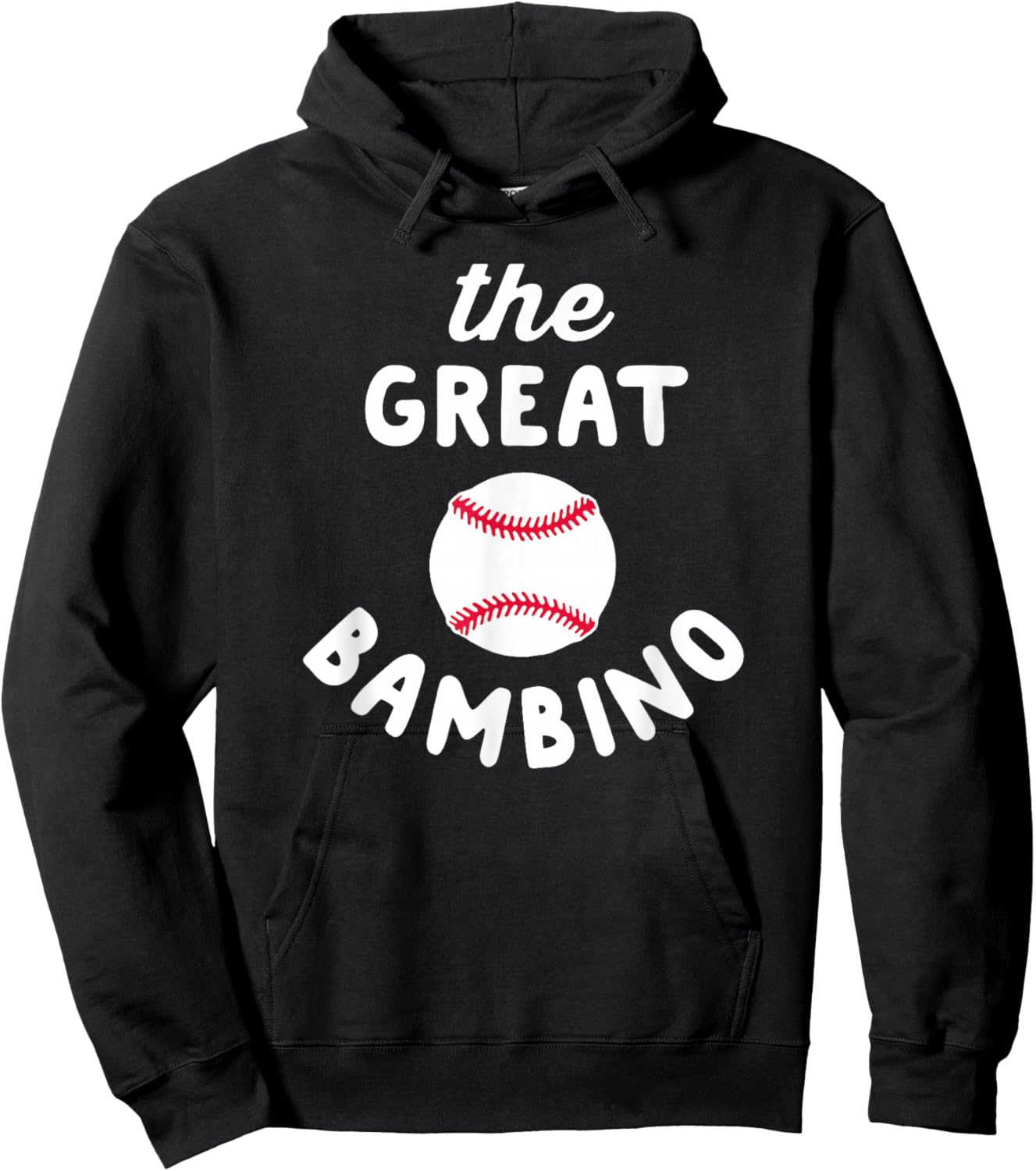 The Big Bambino Hoodie - Hoodie | Black