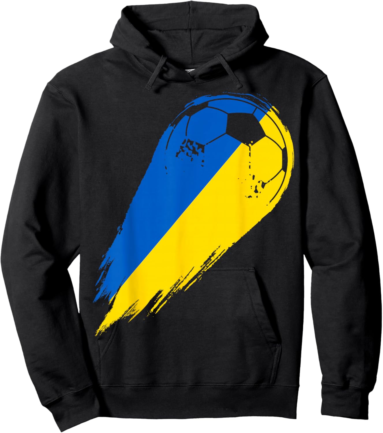 Soccer Player of Pride Ukraine Hoodie - Hoodie | Black