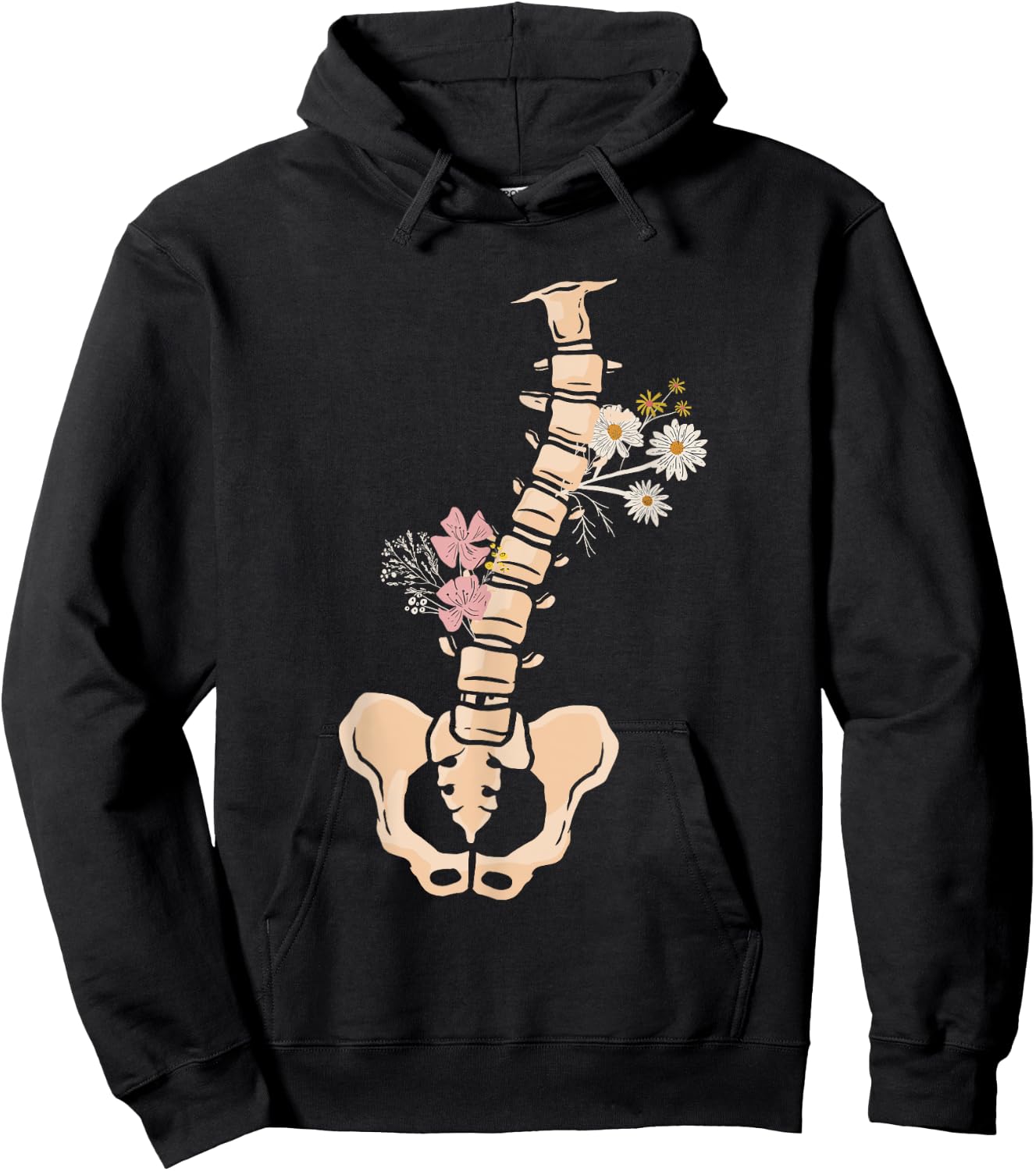 Spine Vertebrae - Medical Student Future Spine Surgery Lover Hoodie - Hoodie | Black