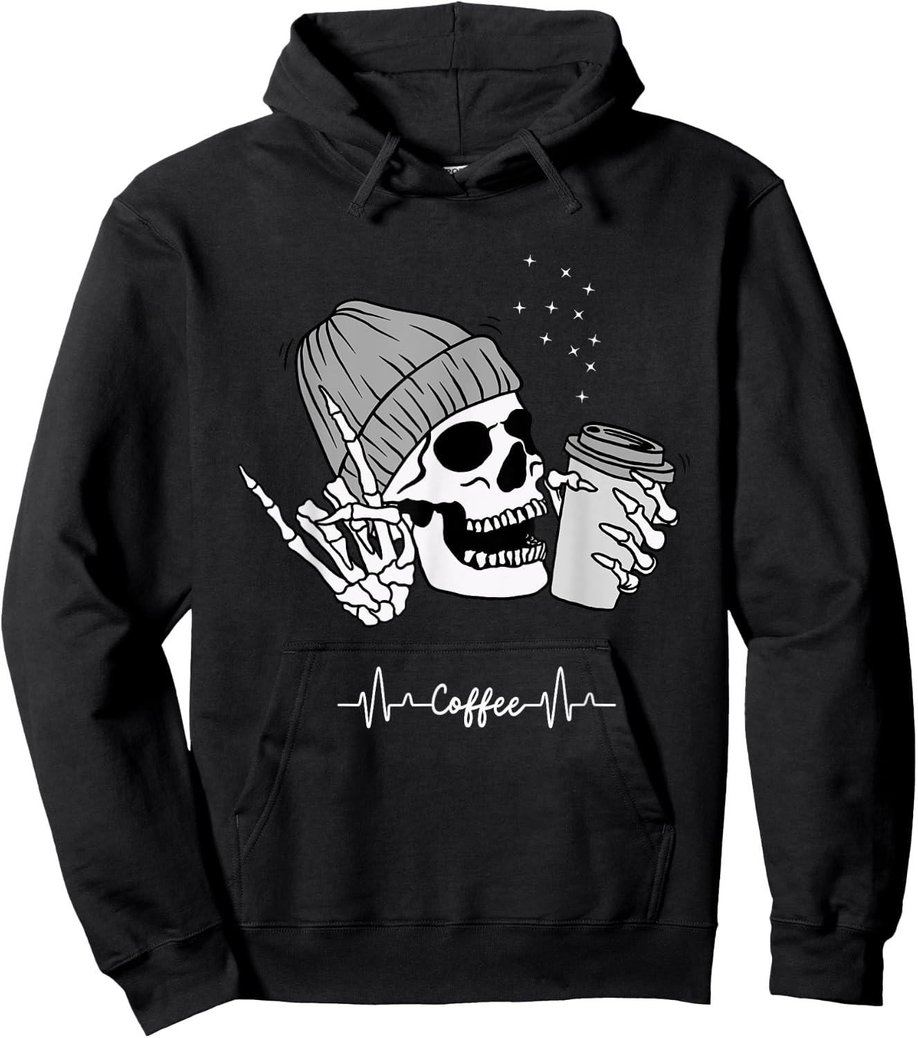 Coffee T Shirts Coffee Shirt Funny Cute Casual Hoodie - Hoodie | Black