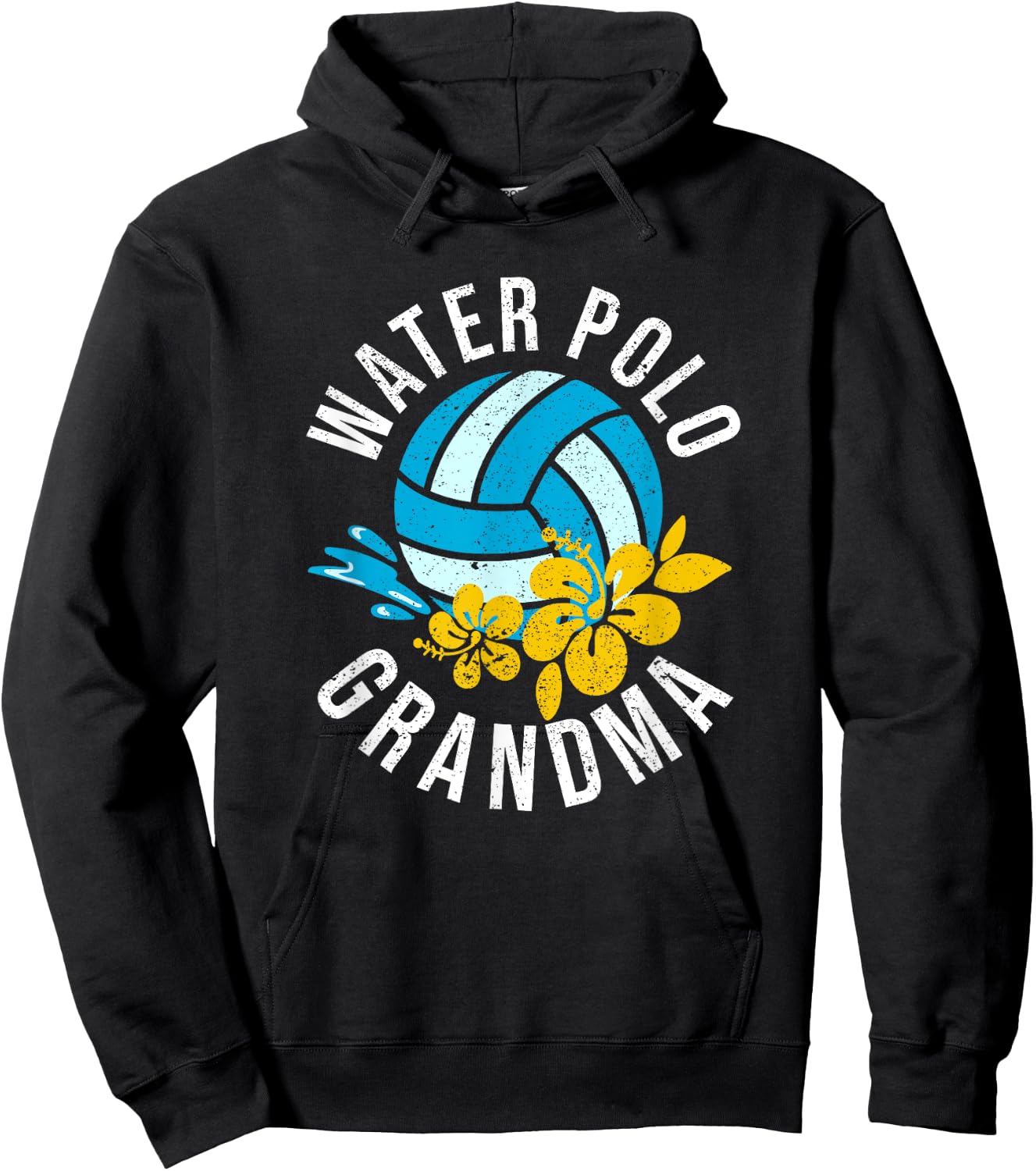 Water Polo Grandma Love Game Day Championship Team Lover Hoodie - Hoodie | Black