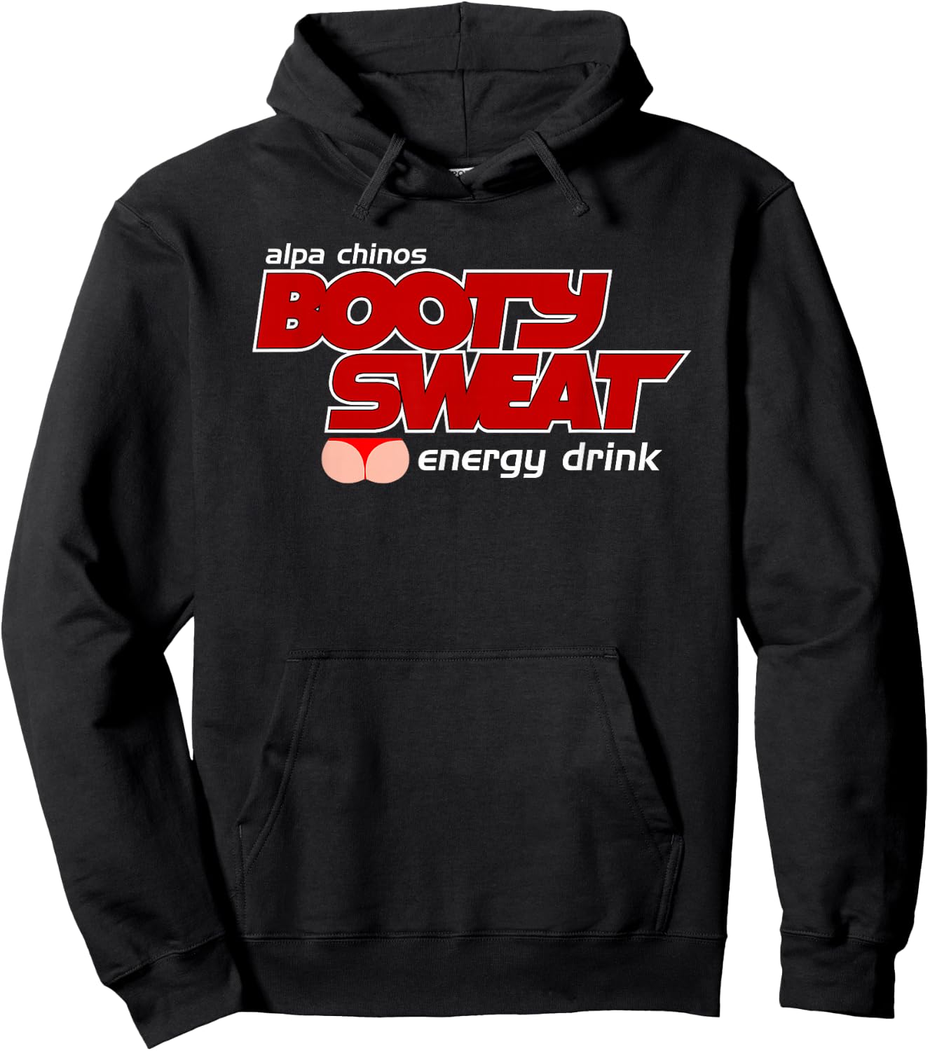 Alpa Chino's Booty Sweat Energy Drink Hoodie - Hoodie | Black