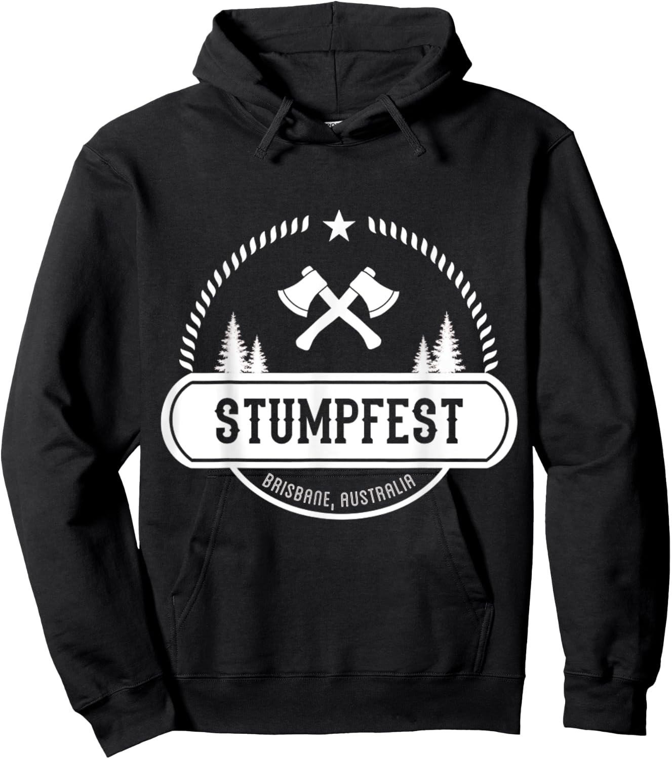 Stumpfest 2023 Brisbane Get Sweaty Hoodie - Hoodie | Black