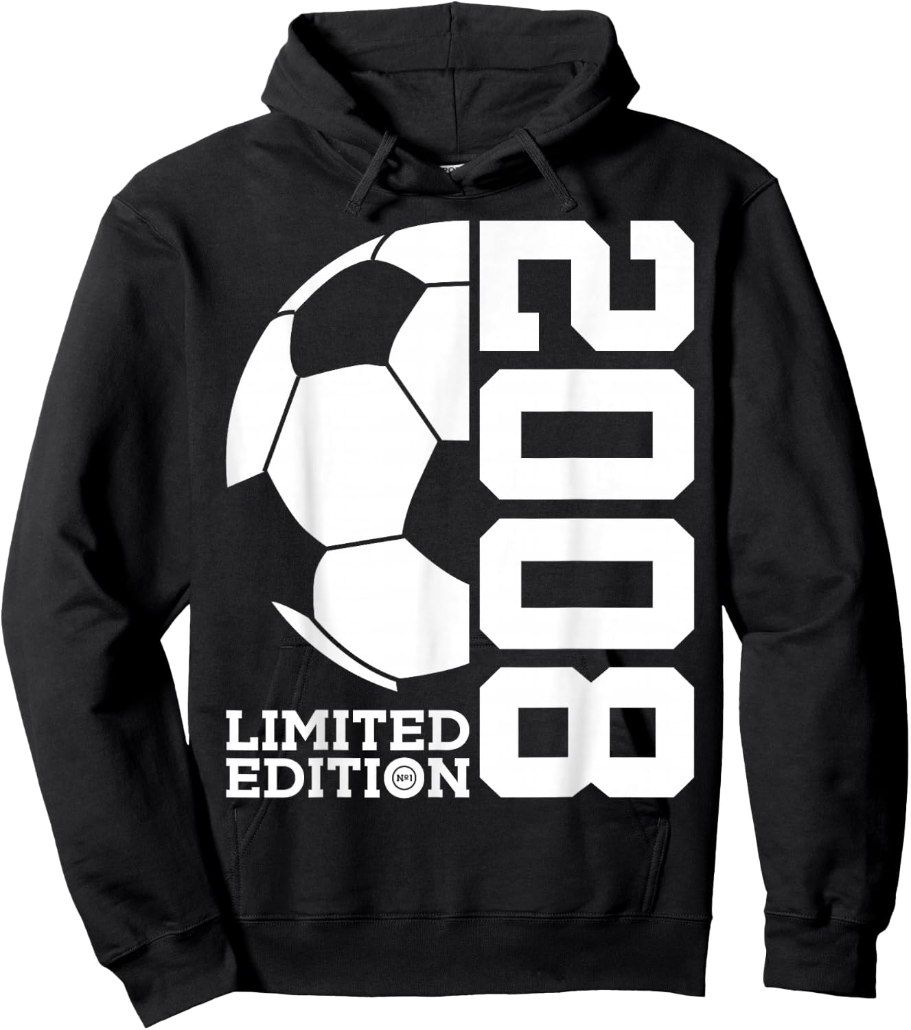 18th BIRTHDAY SOCCER LIMITED EDITION 2008 Hoodie - Hoodie | Black